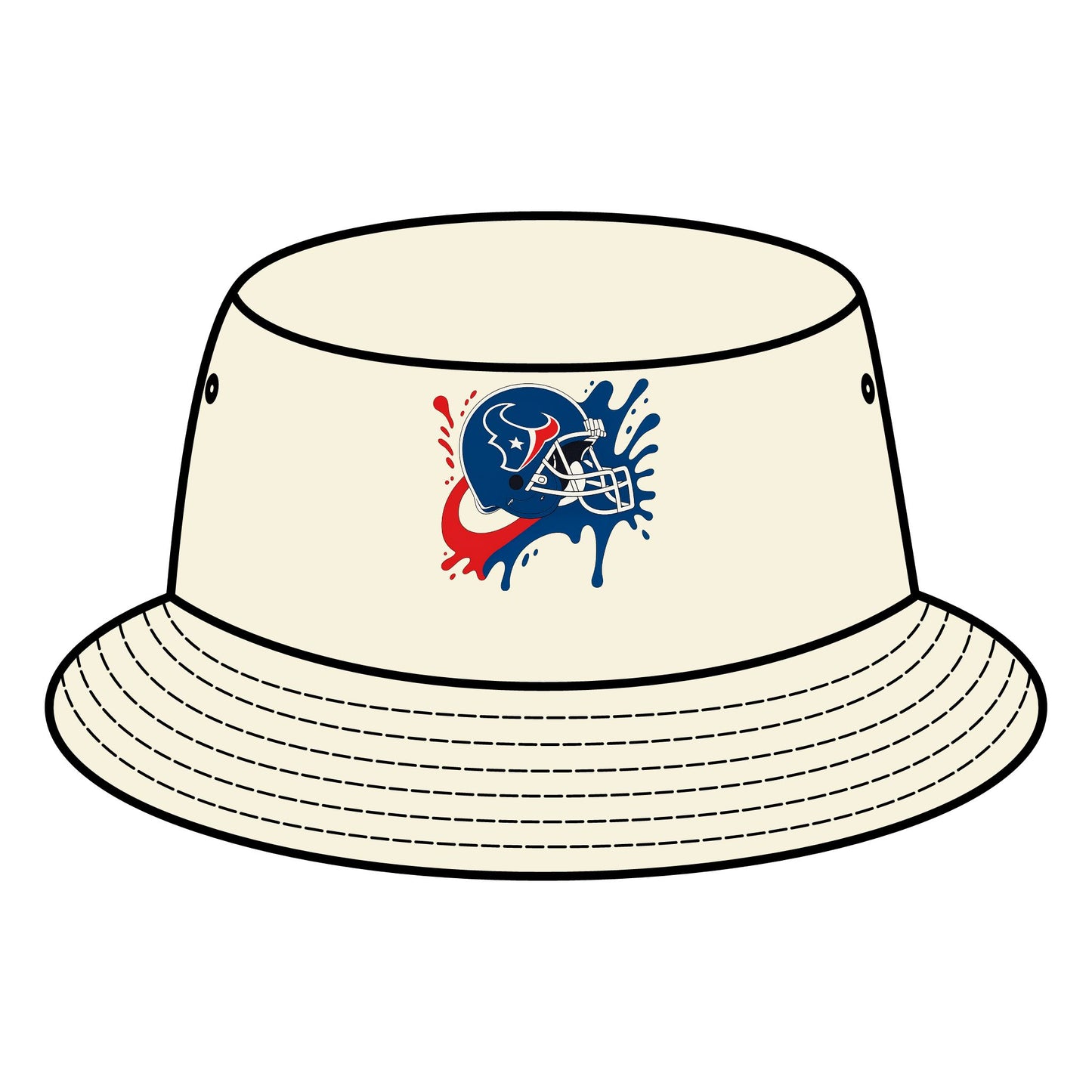 Vibrant Sports Bucket Hat | Summer Accessories, Gift for Sports Fans, Beachwear, Trendy Headwear, Festival Fashion