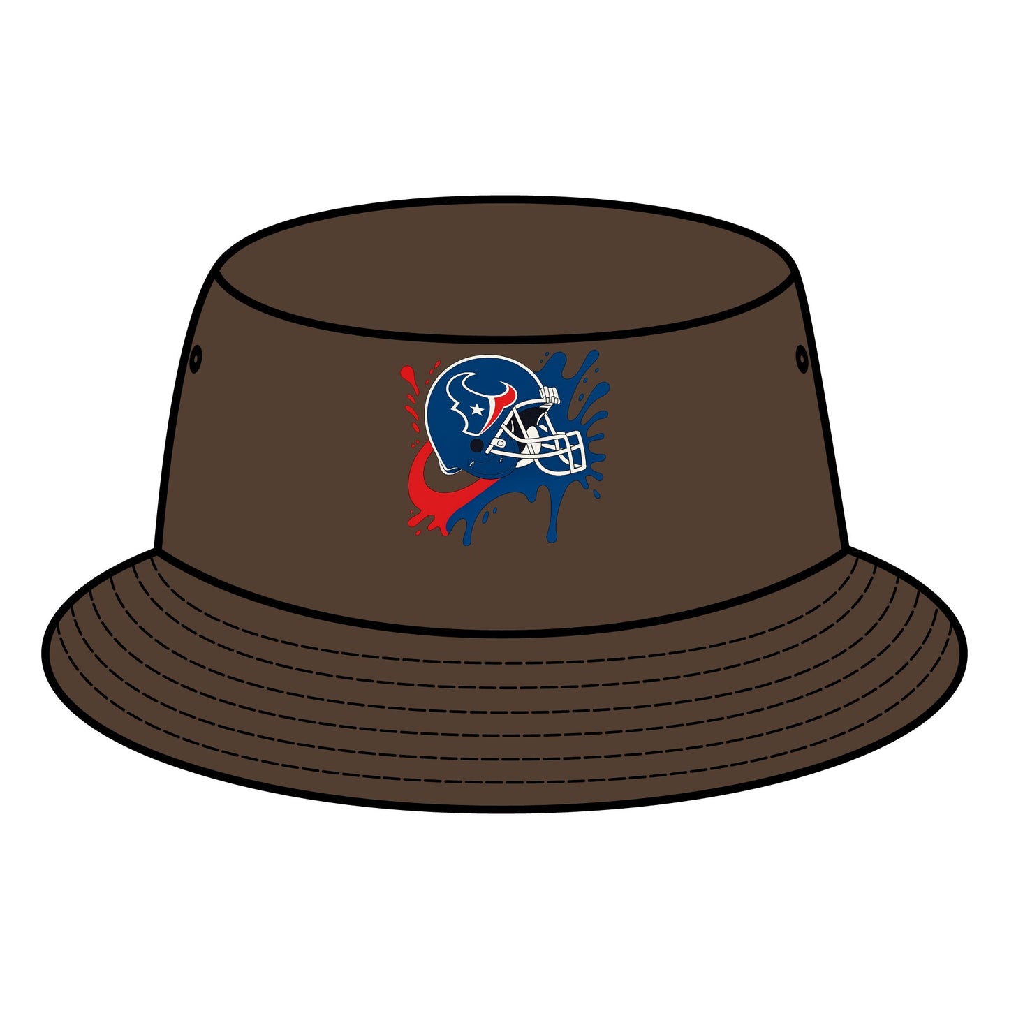 Vibrant Sports Bucket Hat | Summer Accessories, Gift for Sports Fans, Beachwear, Trendy Headwear, Festival Fashion