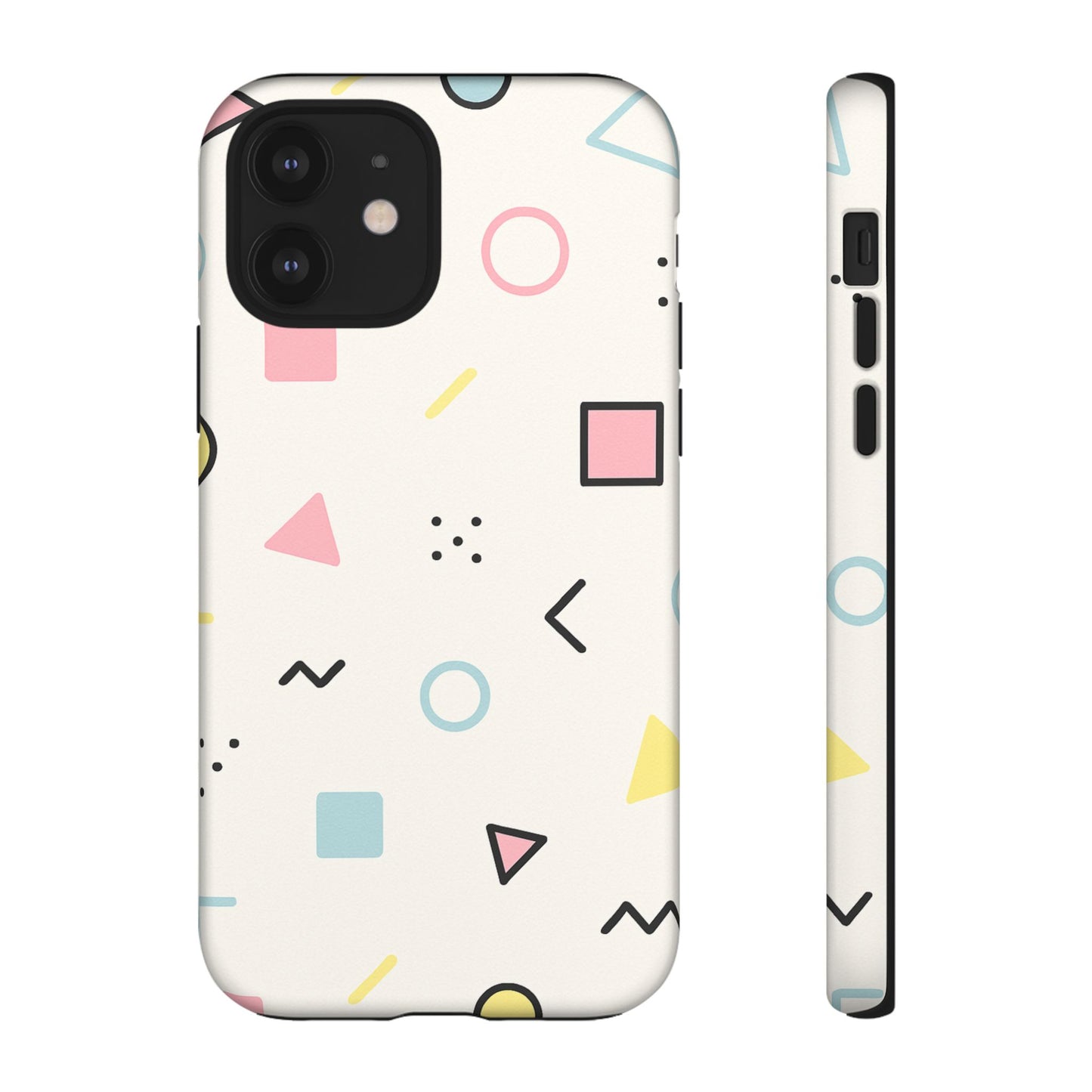 Geometric Phone Case - Stylish Tough Cases for Trendsetters, Unique Phone Covers, Modern Accessories, Gift Ideas for Her