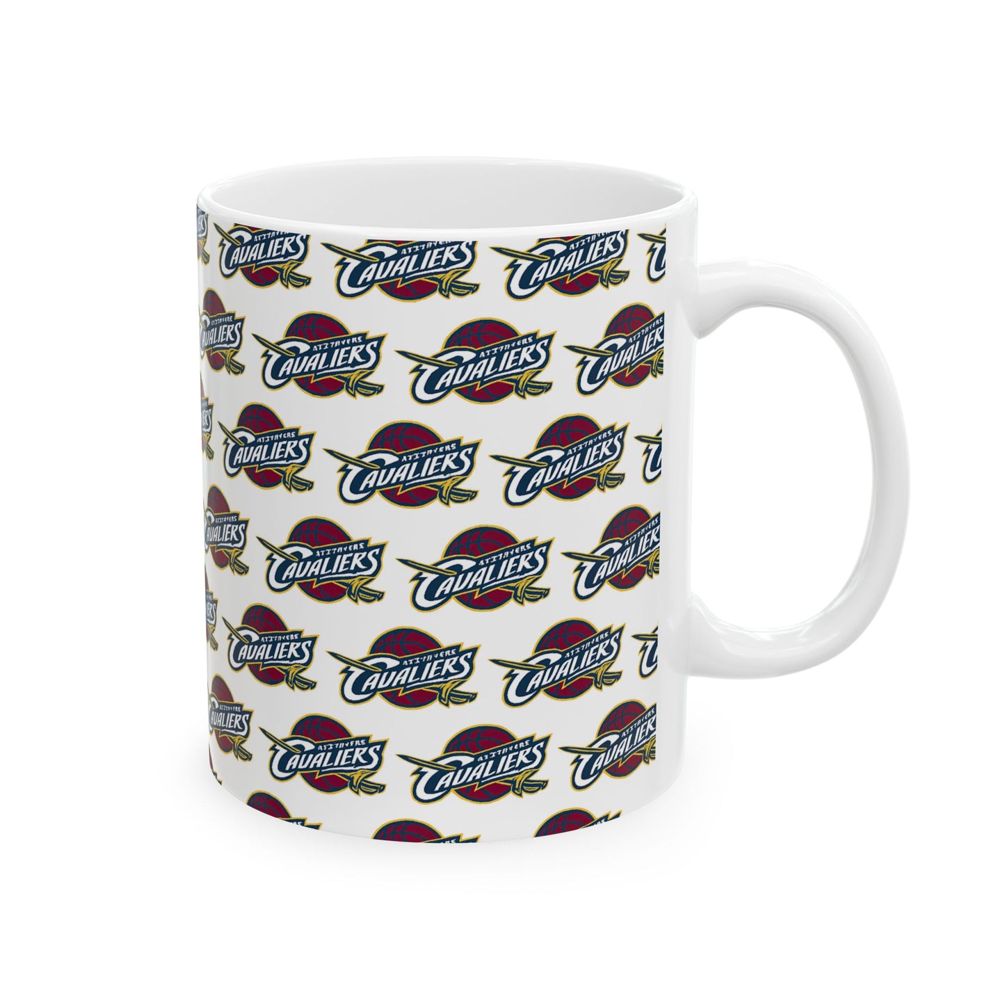 Cleveland Cavaliers Ceramic Mug - Perfect for Fans, Sports Lovers, Game Day, Collectibles, Great Gift Idea