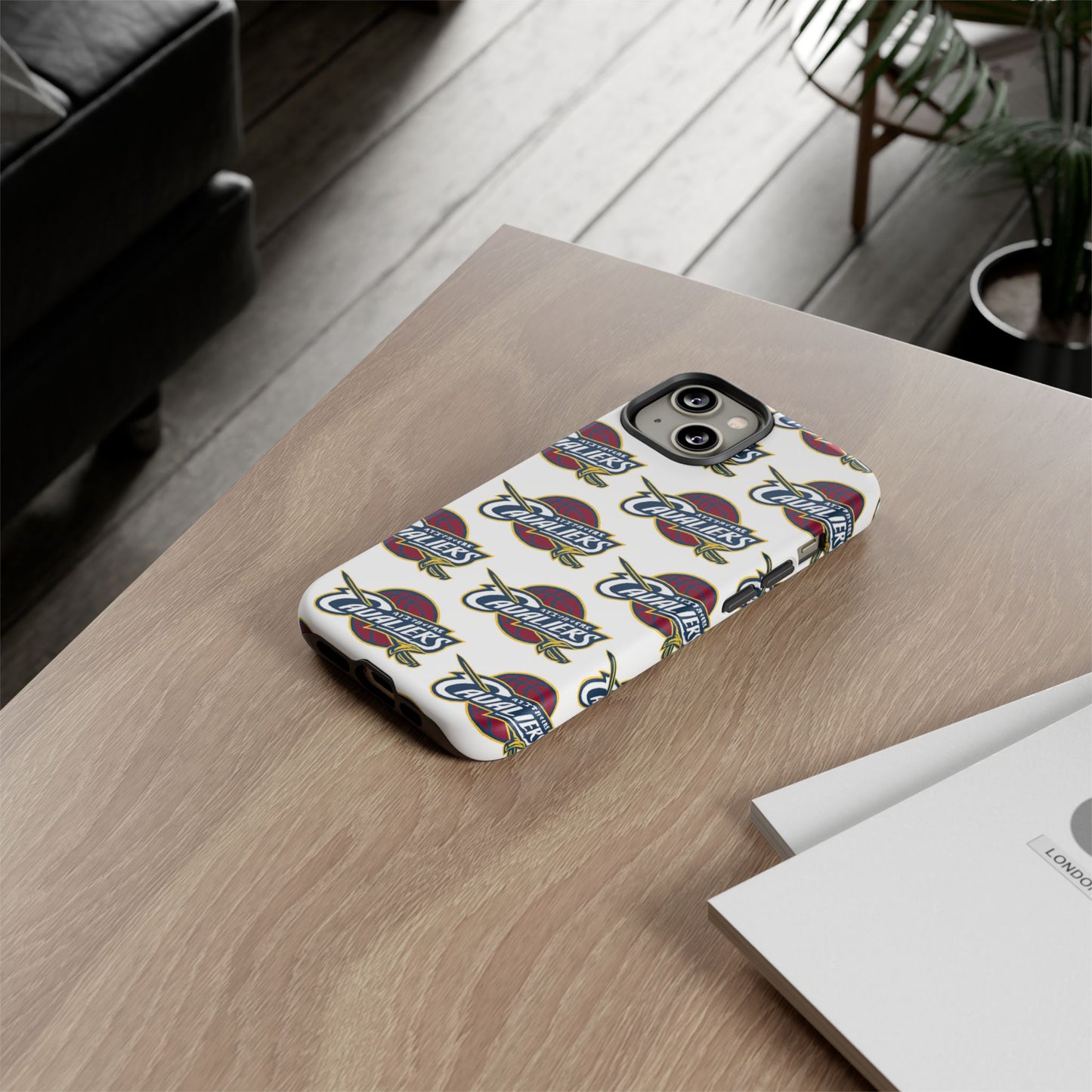 Cleveland Cavaliers Phone Case, Tough Phone Cover, NBA Team Accessory, Sports Fan Gift, Unique Cellphone Protector