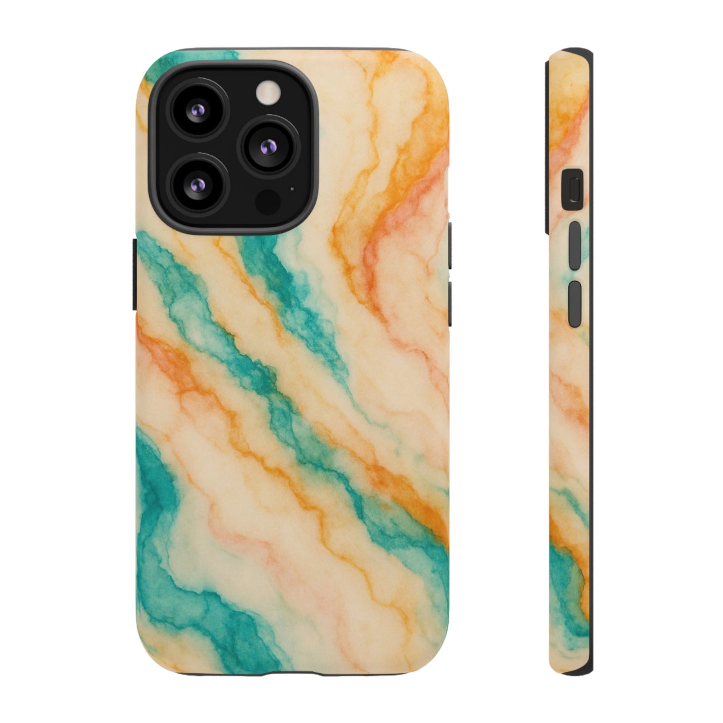 Stylish Phone Case - Tough Cases with Abstract Marble Design, Trendy Accessory, Gift for Her, Protective Case, Unique Phone Cover