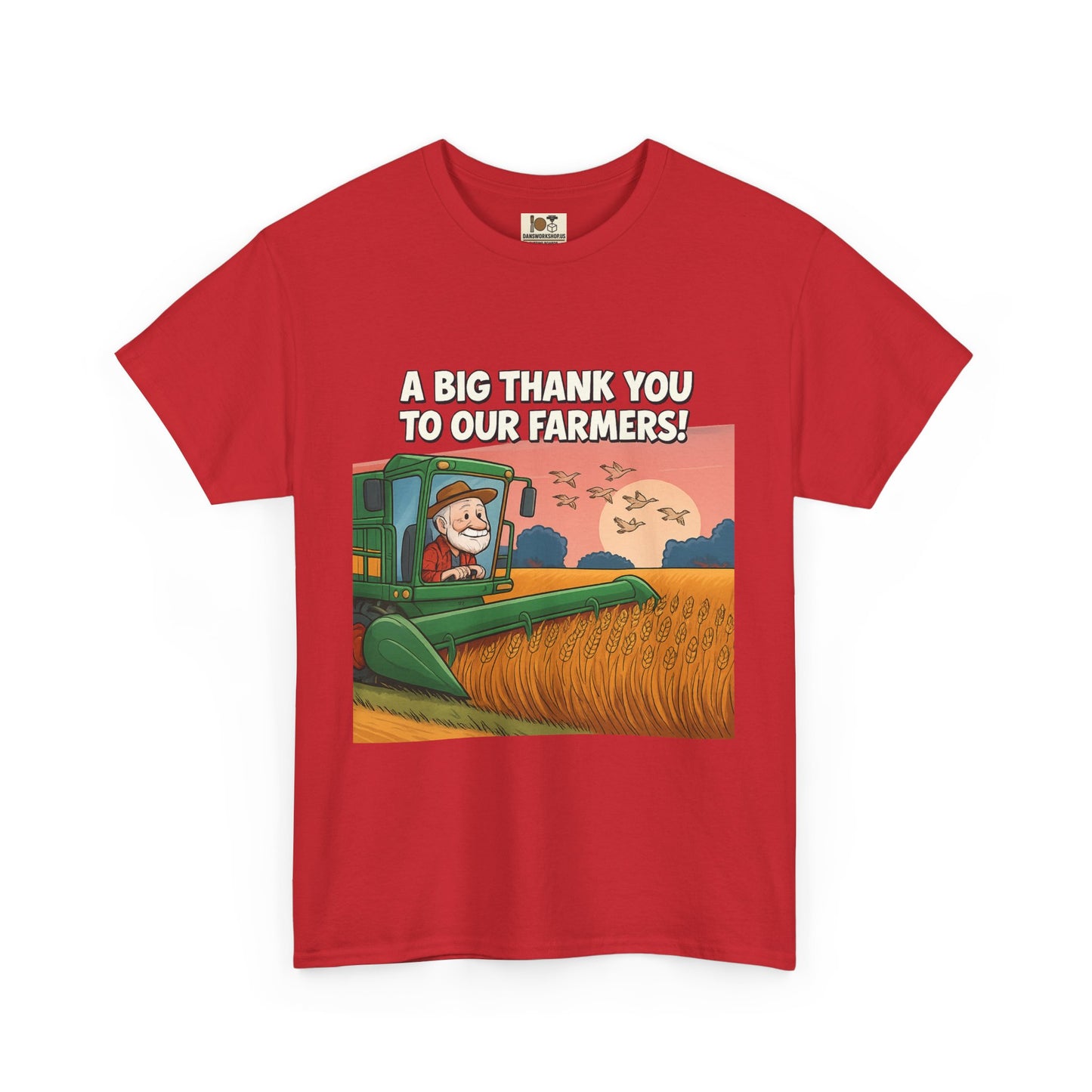 Grateful Farmers Tee – Appreciation for Agriculture, Farm Appreciation Day, Gift for Farmers, Unisex Cotton Shirt, Casual Wear