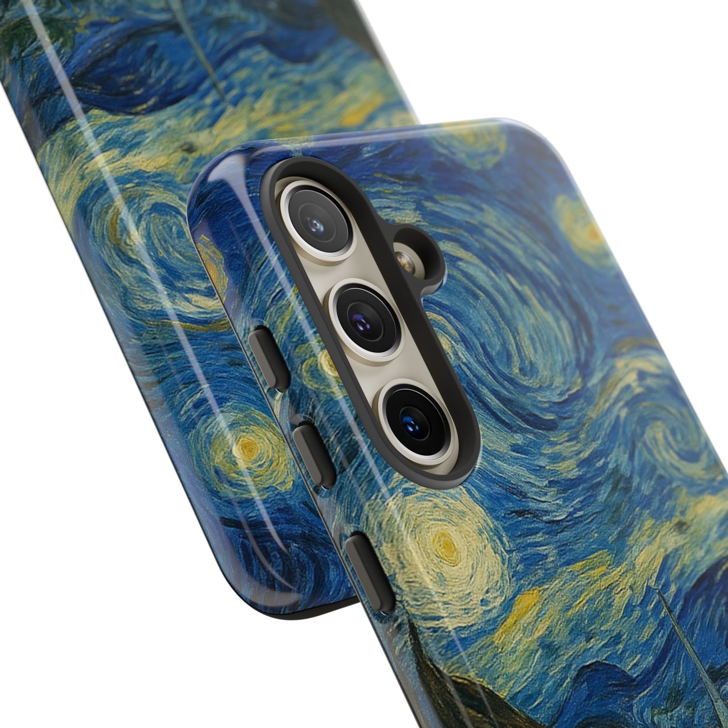 Starry Night Phone Case, Artistic Cell Phone Cover, Gift for Art Lovers, Unique Phone Accessory, Birthday Gift for Him/Her, Tough Cases