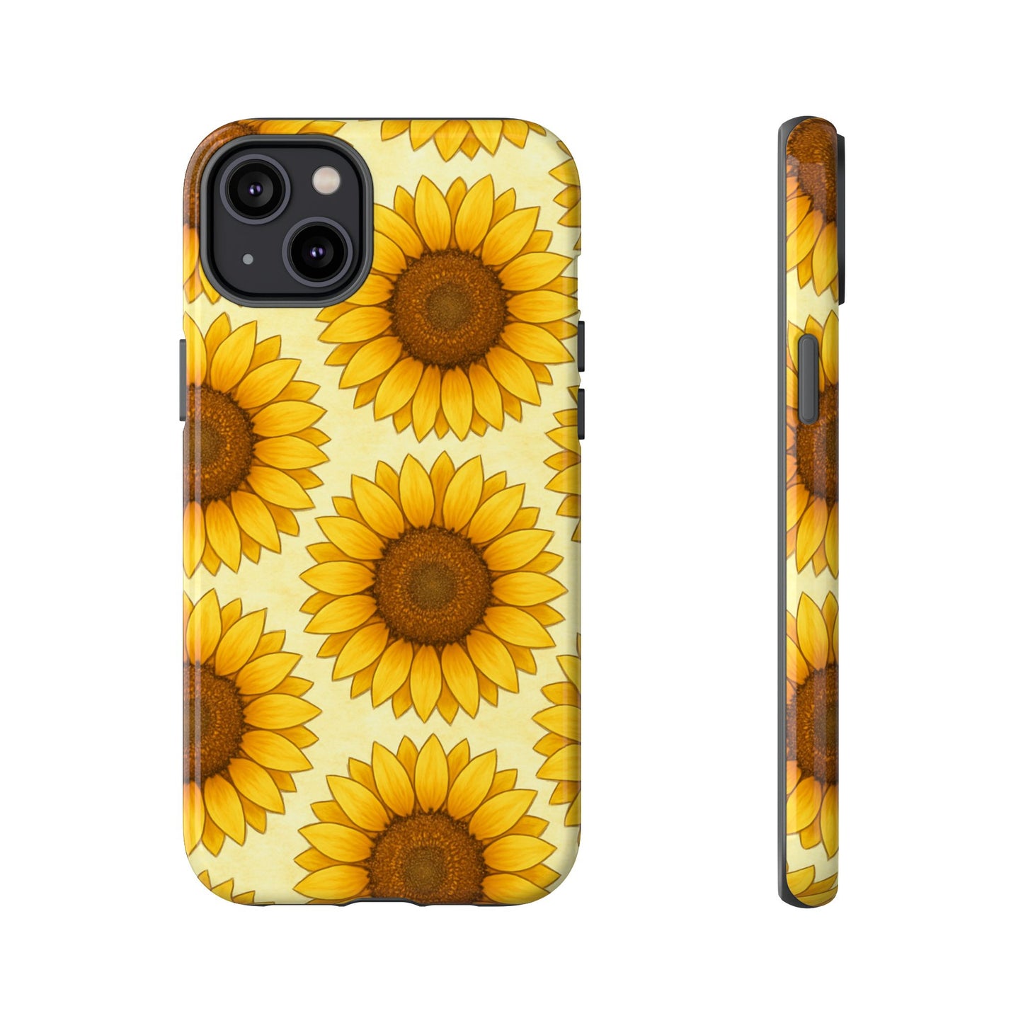 Sunflower Phone Cases - Tough Cases for Nature Lovers, Gift for Friends, Floral Design, Protective Case, Sunflower Decor