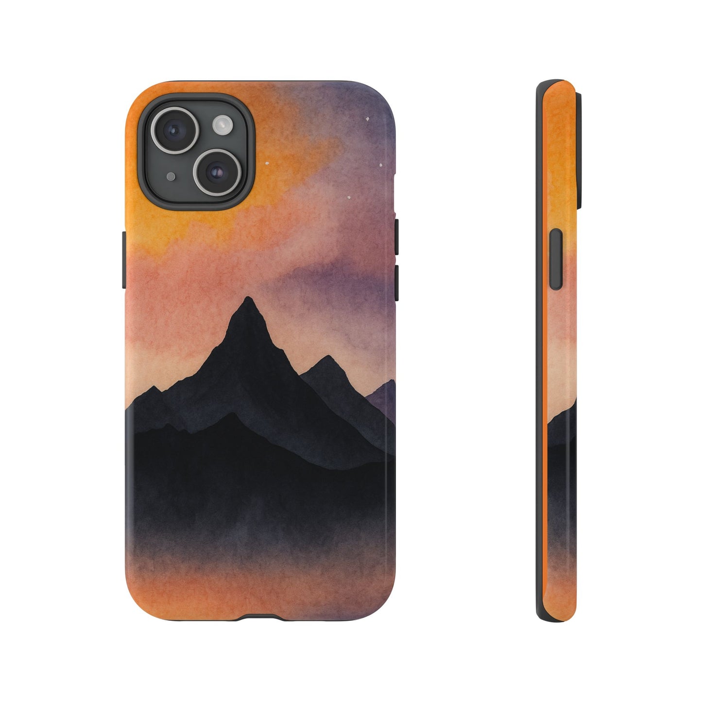 Mountain Sunset Phone Case, Nature Lover's Gift, Adventure Phone Cover, Unique Cellphone Accessories, Outdoor Enthusiast Decor
