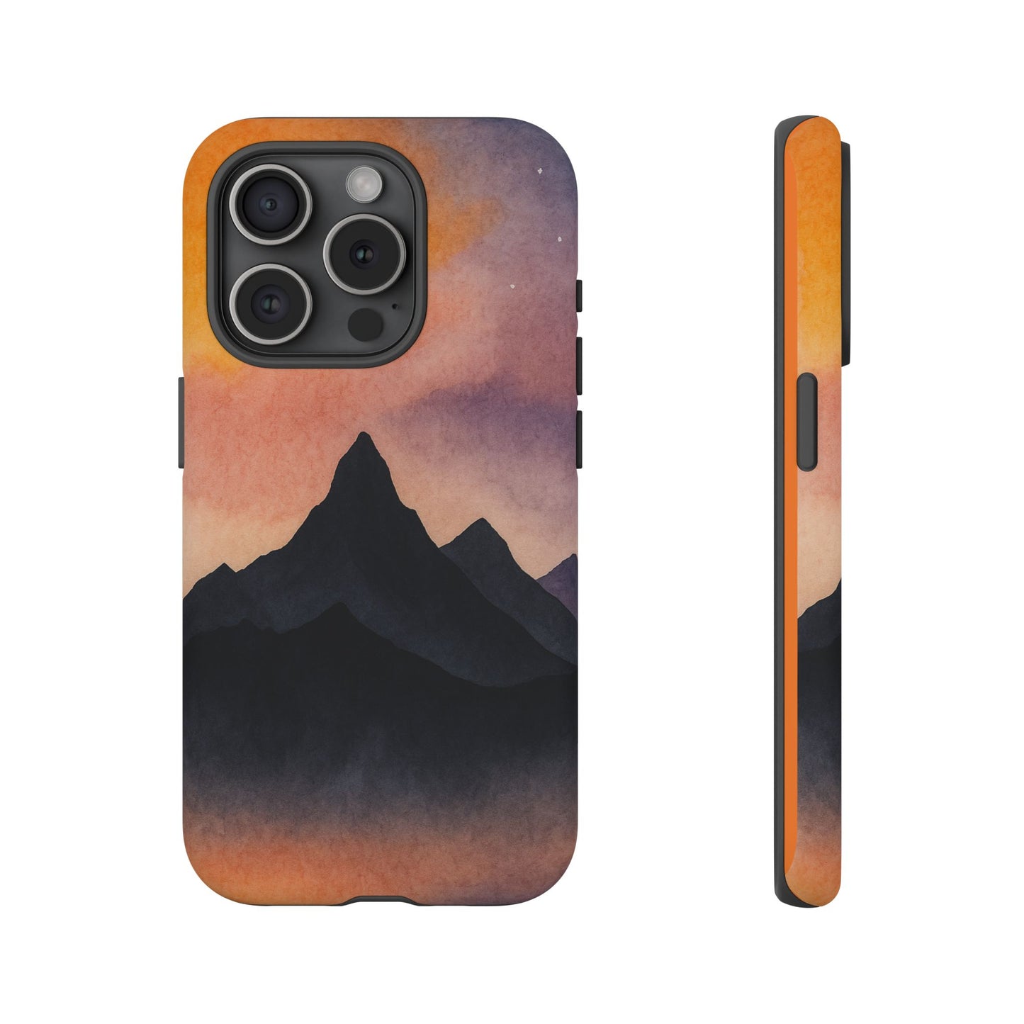 Mountain Sunset Phone Case, Nature Lover's Gift, Adventure Phone Cover, Unique Cellphone Accessories, Outdoor Enthusiast Decor