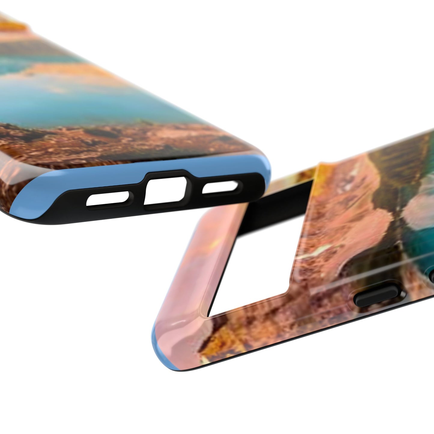 Nature-Inspired Phone Case with Mountain and Lake Design, Aesthetic Tough Cases for Outdoor Lovers, Phone Protection, Gift for Nature [...]