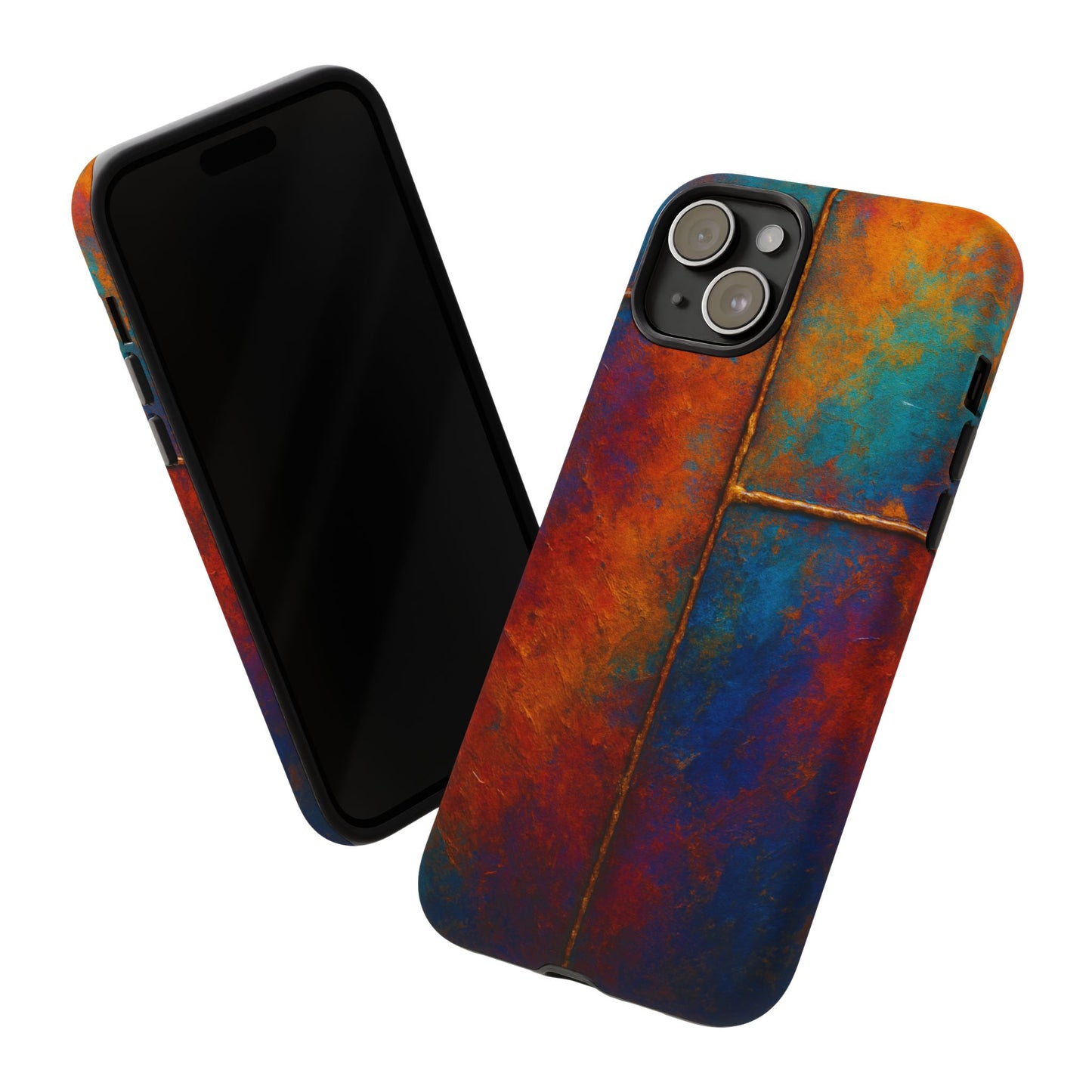 Vibrant Phone Case, Colorful Tough Case Cover, Artistic Phone Protector, Unique Smartphone Accessories, Gift for Tech Lovers