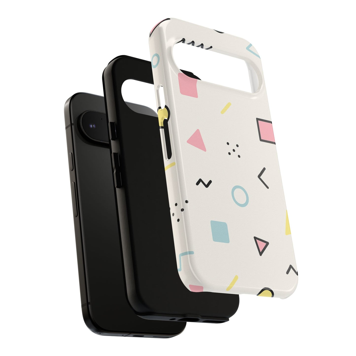 Geometric Phone Case - Stylish Tough Cases for Trendsetters, Unique Phone Covers, Modern Accessories, Gift Ideas for Her