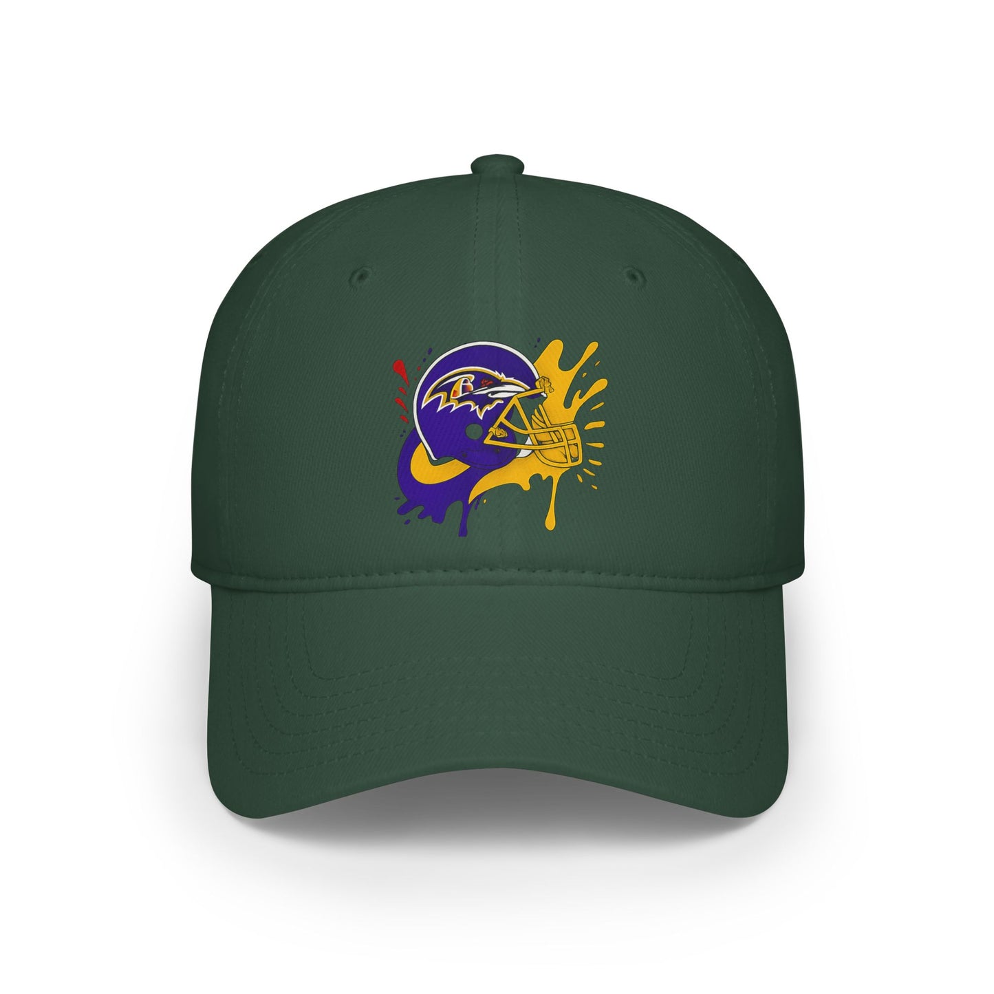 Colorful Low Profile Baseball Cap with Vibrant Graphics, Perfect for Sports Lovers, Everyday Wear, Gift Idea, Summer Attire, Outdoor Events