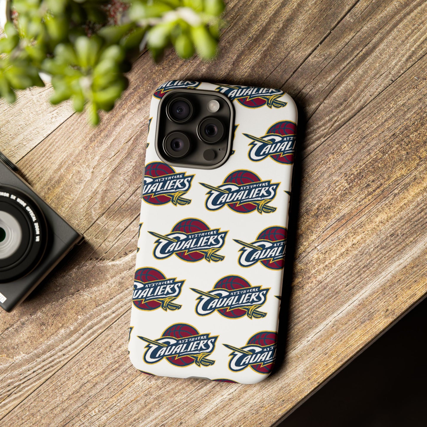 Cleveland Cavaliers Phone Case, Tough Phone Cover, NBA Team Accessory, Sports Fan Gift, Unique Cellphone Protector