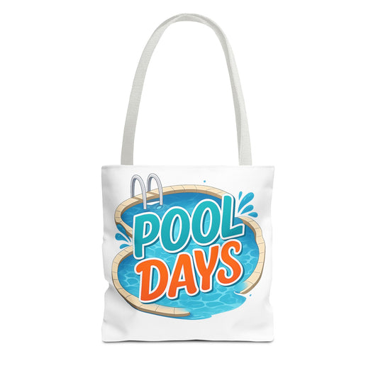Summer Fun Tote Bag for Pool Days, Beach Picnic, Vacation Essentials, Gift for Swimmers, Bright Colorful Swim Bag