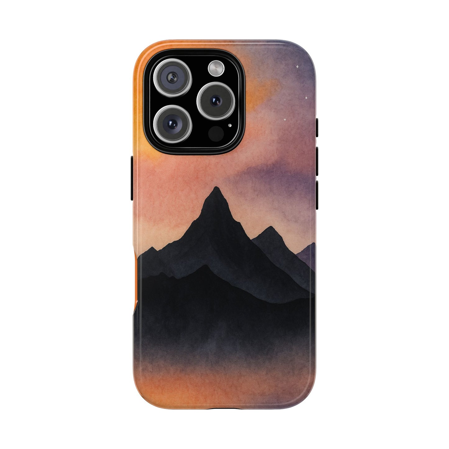 Mountain Sunset Phone Case, Nature Lover's Gift, Adventure Phone Cover, Unique Cellphone Accessories, Outdoor Enthusiast Decor