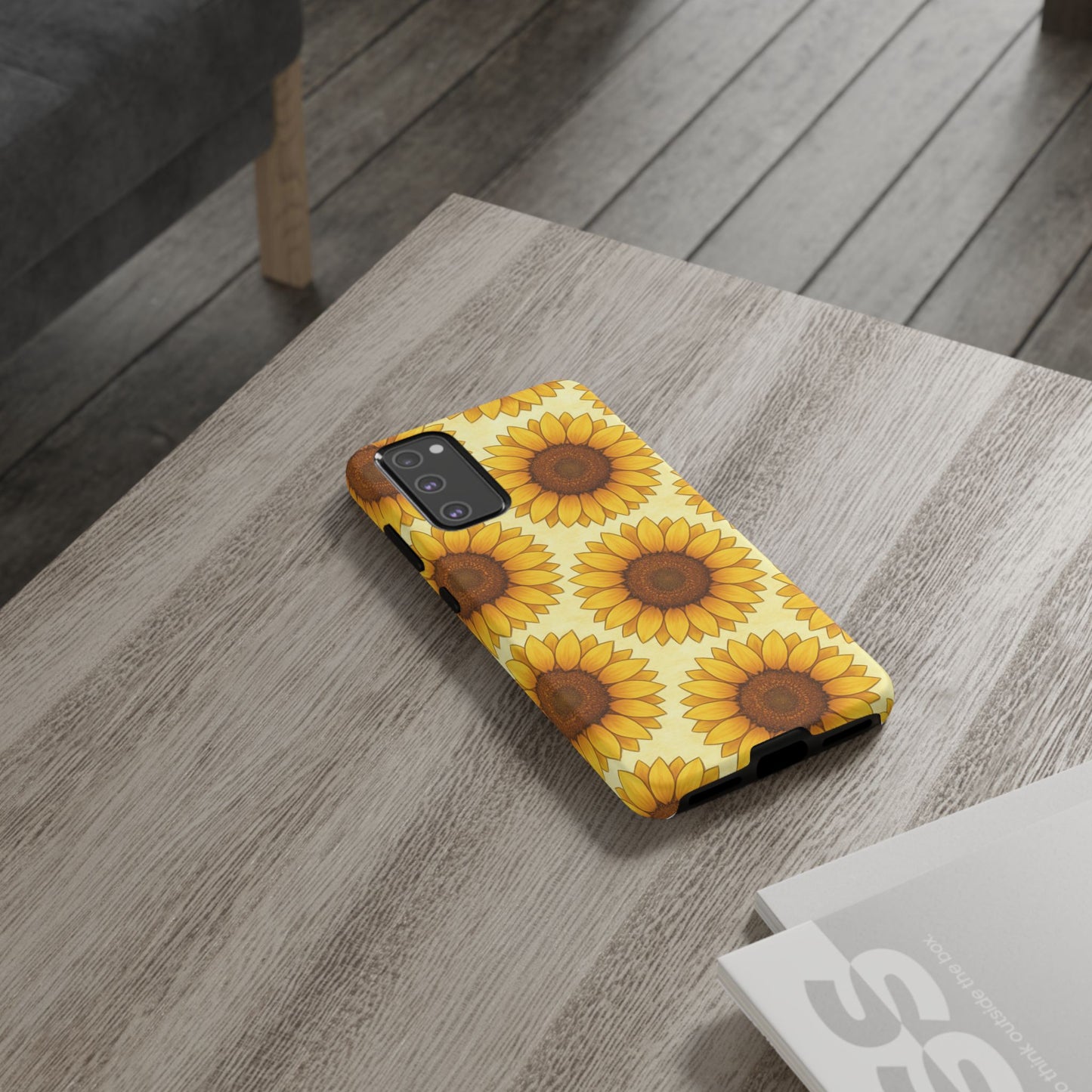 Sunflower Phone Cases - Tough Cases for Nature Lovers, Gift for Friends, Floral Design, Protective Case, Sunflower Decor