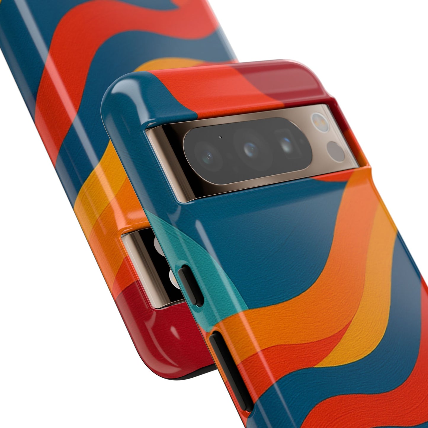 Vibrant Phone Case, Abstract Design Cover, Tough Cases for All Occasions, Stylish Gift for Tech Lovers, Modern Phone Accessories