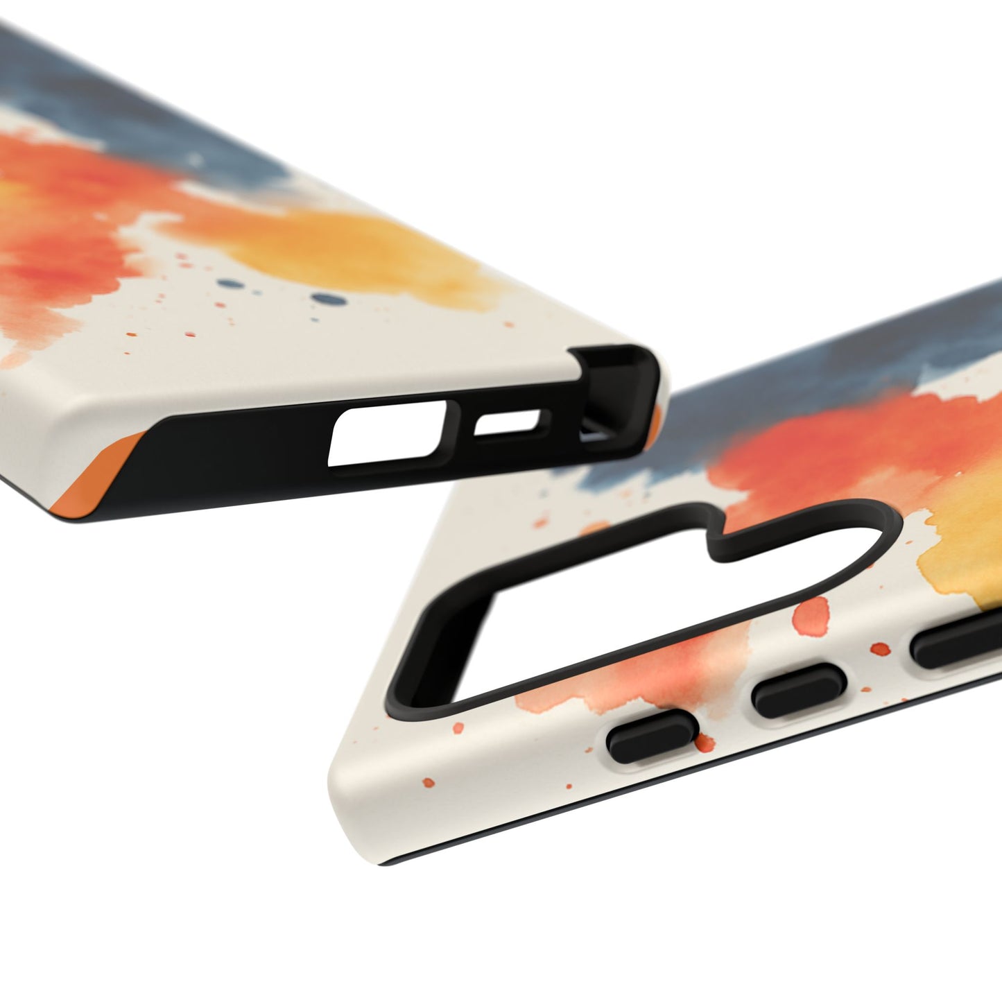 Watercolor Phone Case - Abstract Design, Tough Cases for Men & Women, Stylish Gift, Artistic Accessory for All Occasions
