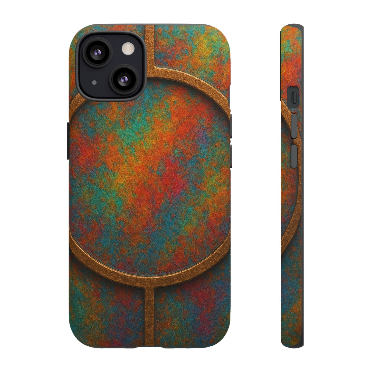 Colorful Tough Phone Case, Durable Cell Cover, Vibrant Protection Case, Unique Tech Accessory, Great Gift for Phone Lovers