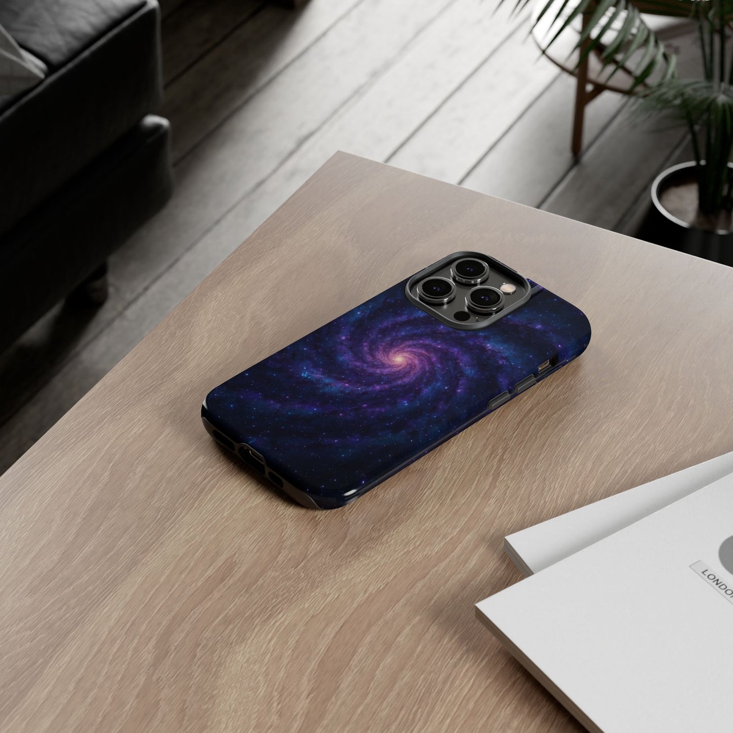 Galaxy Phone Case, Tough Phone Cover, Cosmic Phone Protection, Space Gift for Astronomers, Trendy Galaxy Design