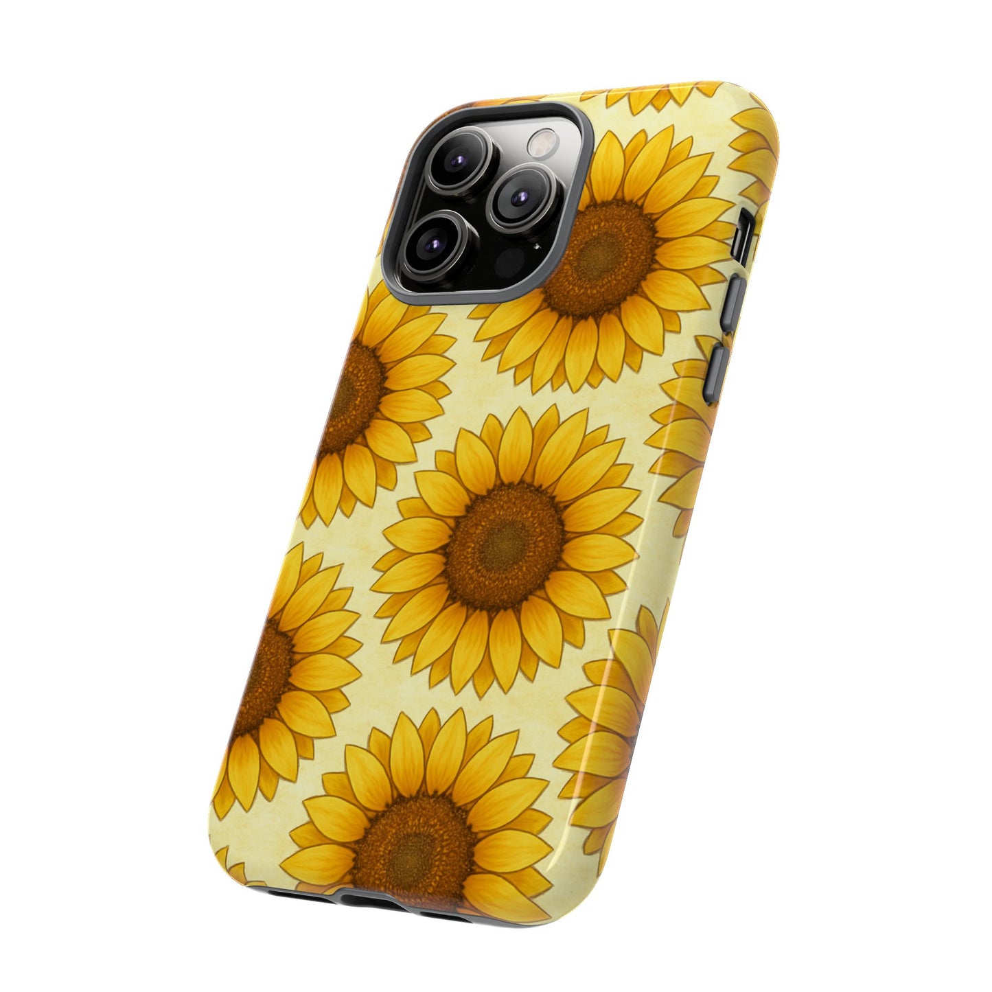 Sunflower Phone Cases - Tough Cases for Nature Lovers, Gift for Friends, Floral Design, Protective Case, Sunflower Decor