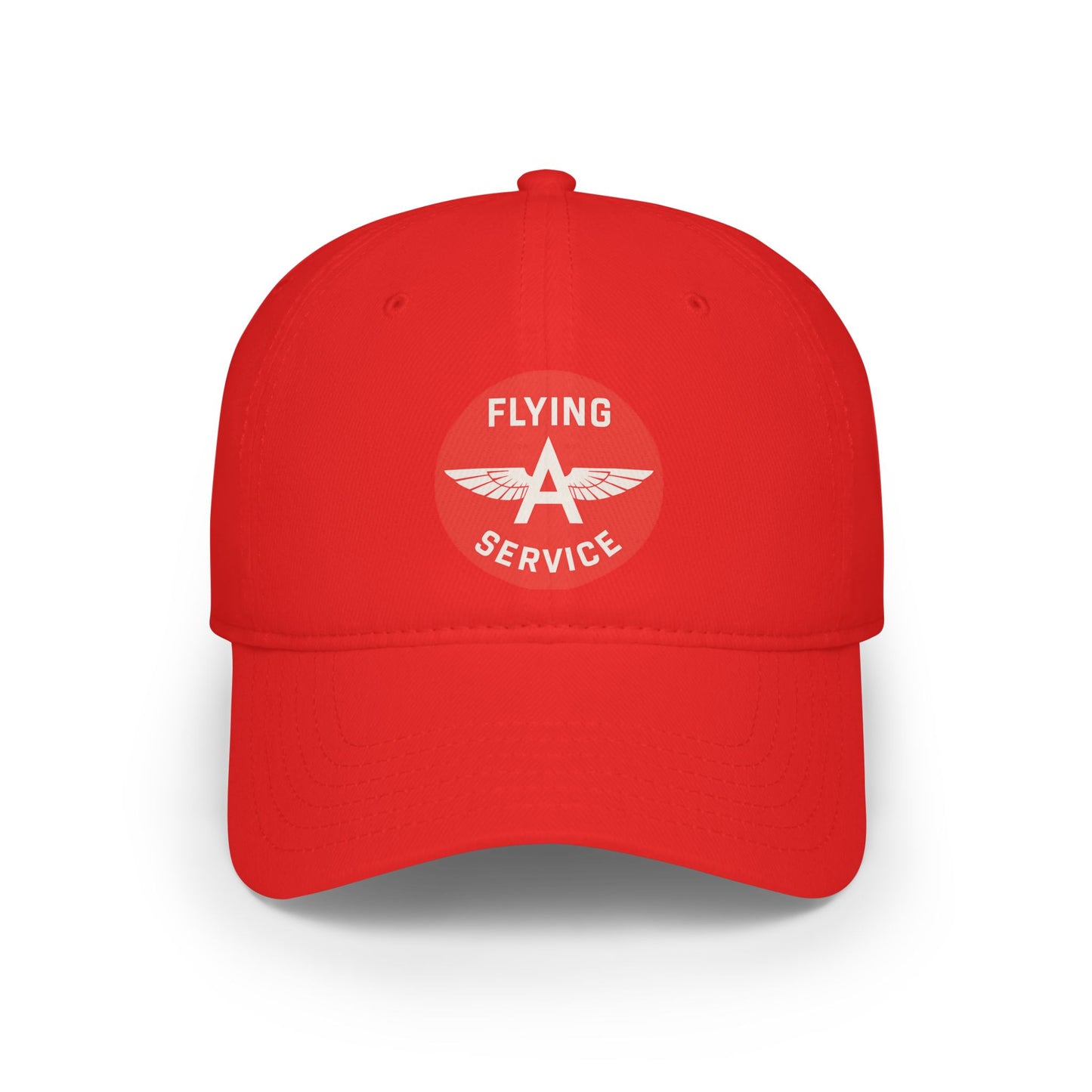 Flying A Service Low Profile Baseball Cap - Casual Style, Gift for Aviation Lovers, Adjustable Cap, Outdoor Wear, Unique Accessories