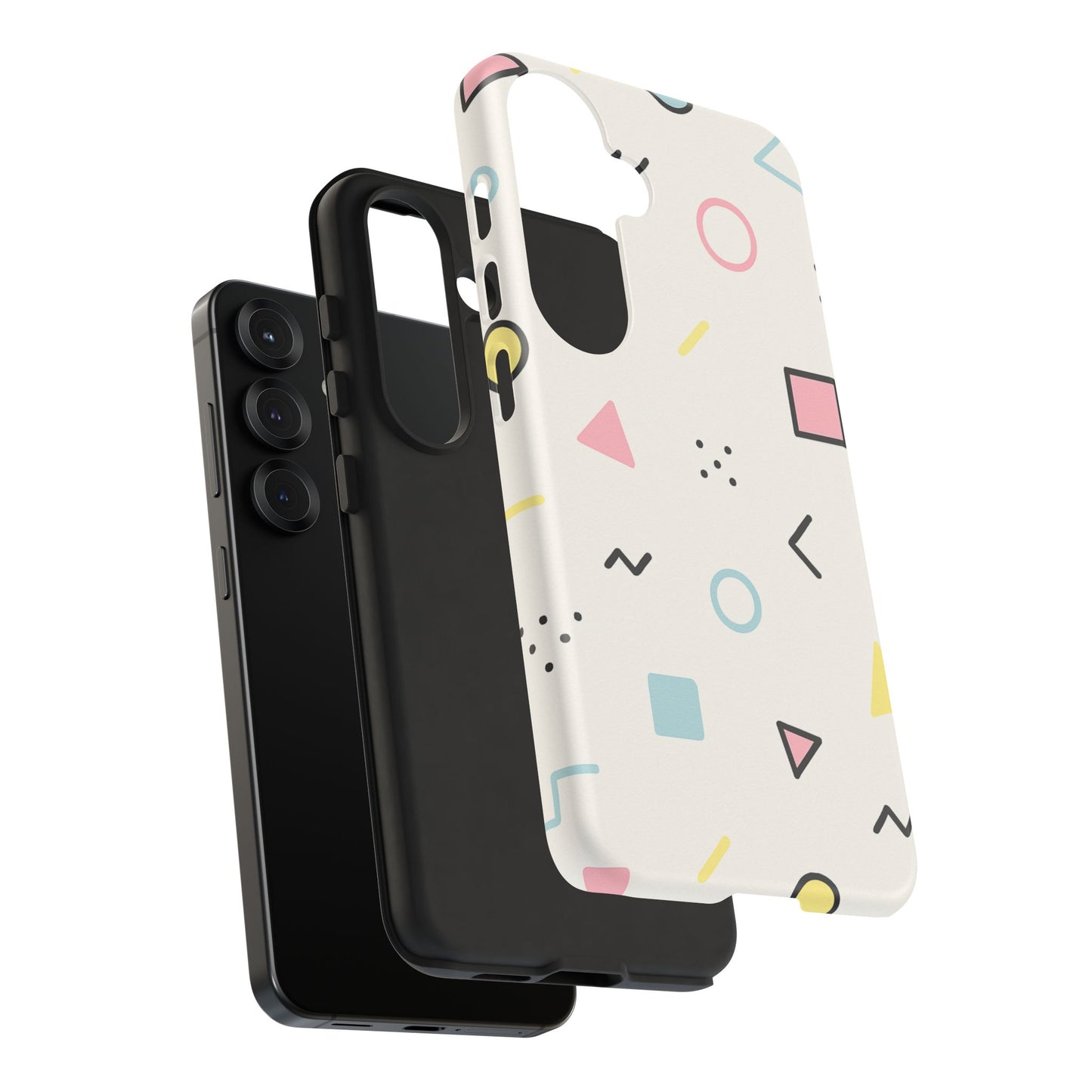 Geometric Phone Case - Stylish Tough Cases for Trendsetters, Unique Phone Covers, Modern Accessories, Gift Ideas for Her