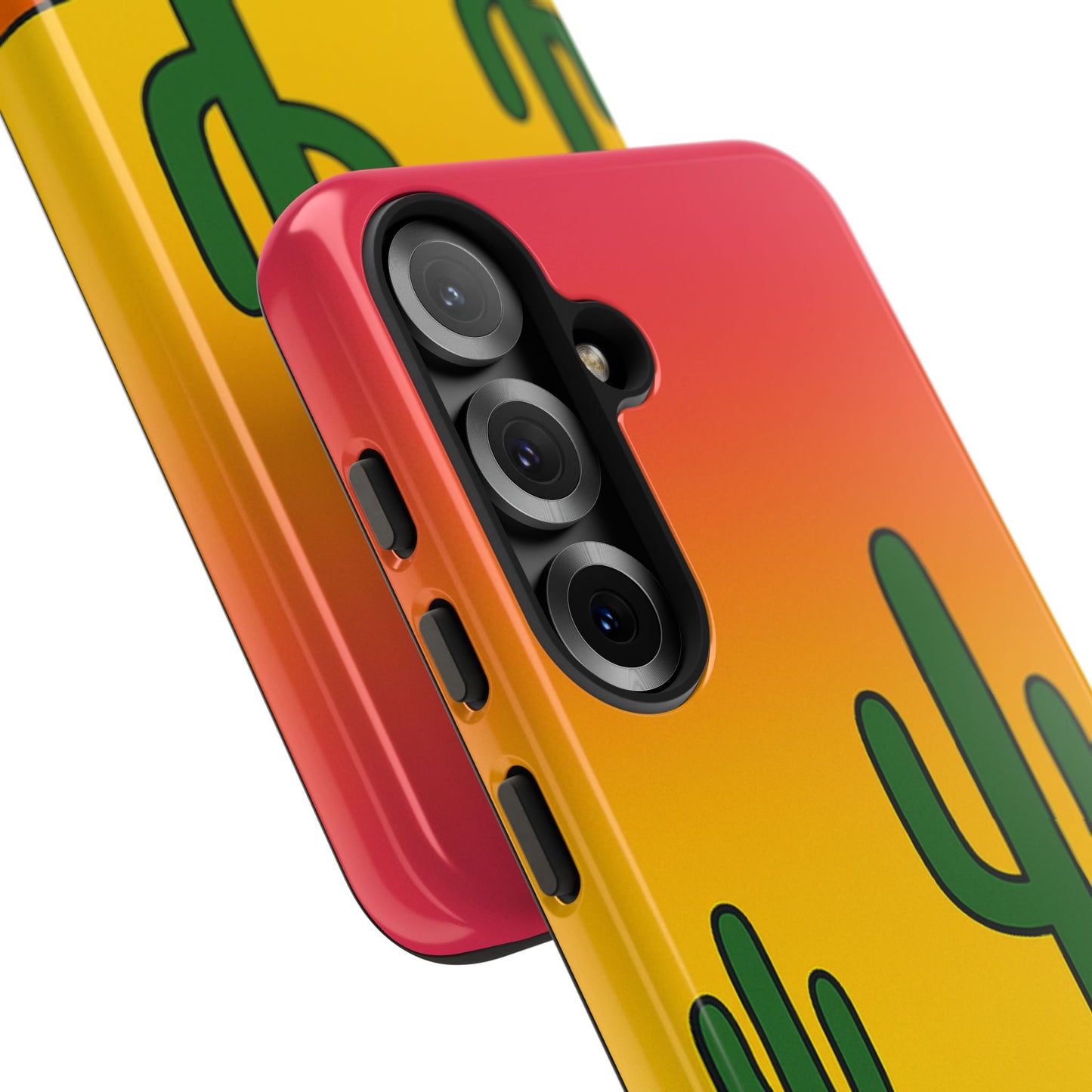 Desert Vibes Phone Case, Tough Cases, Cactus Design, Colorful Phone Cover, Summer Aesthetic, Unique Gift Idea