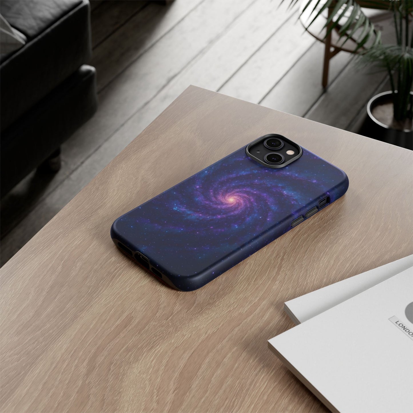 Galaxy Phone Case, Tough Phone Cover, Cosmic Phone Protection, Space Gift for Astronomers, Trendy Galaxy Design