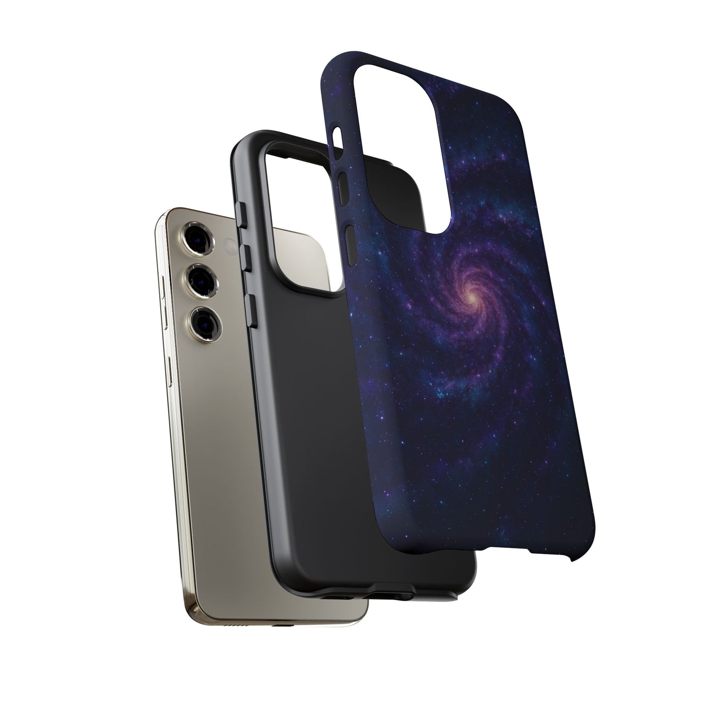 Galaxy Phone Case, Tough Phone Cover, Cosmic Phone Protection, Space Gift for Astronomers, Trendy Galaxy Design