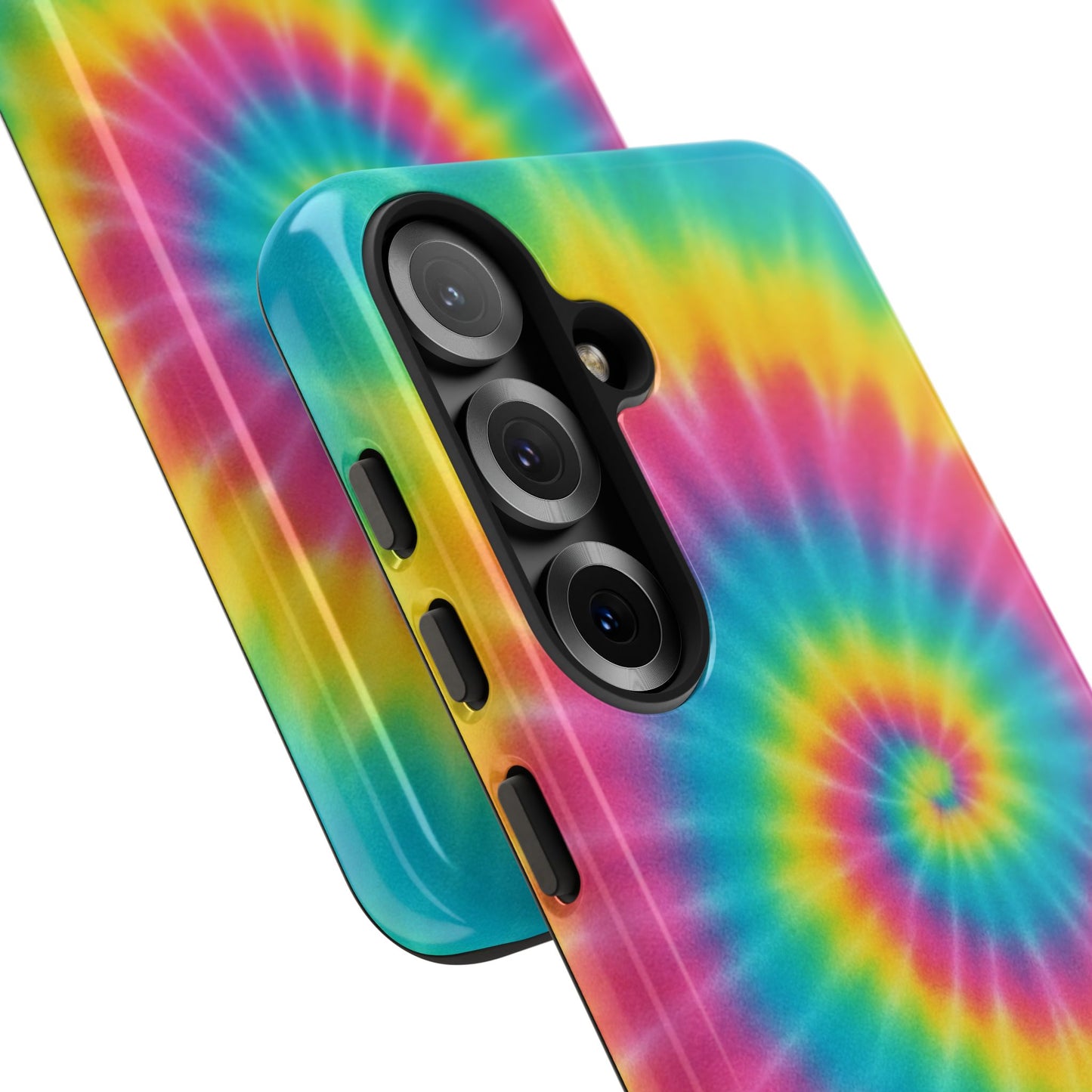 Colorful Tie-Dye Phone Case, Vibrant Phone Cover, Boho Style Accessory, Gift for Teens, Trendy Phone Accessories