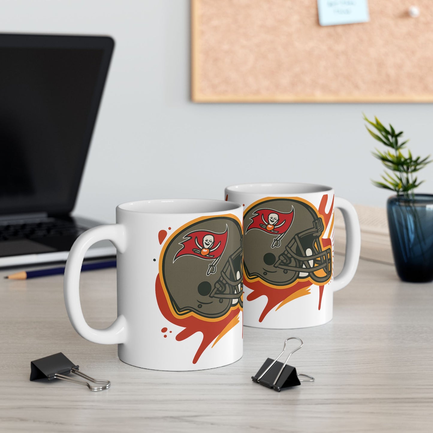 Football Team Ceramic Mug - Perfect for Game Day, Fan Gift, Office Coffee Cup, Sports Celebration, Unique Beverage Mug