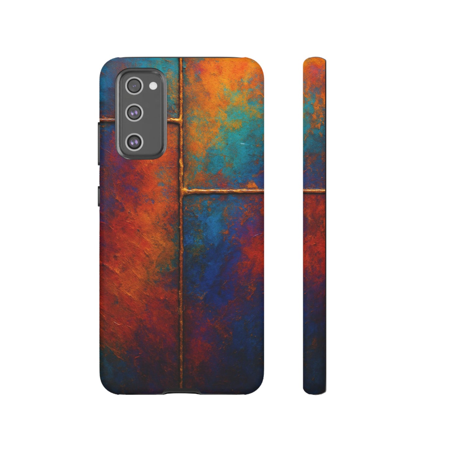 Colorful Artistic Phone Case, Tough Cases, Vibrant Phone Cover, Protective Case, Unique Gift for Art Lovers, Birthday Gift