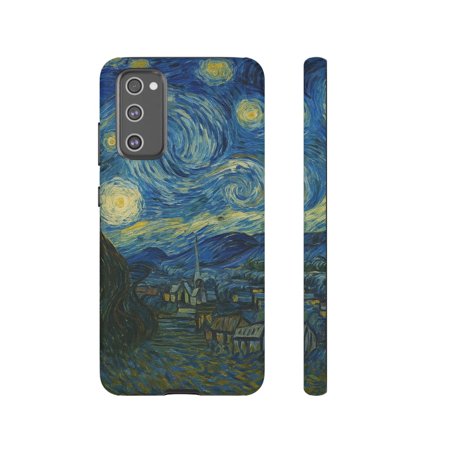 Starry Night Phone Case, Artistic Cell Phone Cover, Gift for Art Lovers, Unique Phone Accessory, Birthday Gift for Him/Her, Tough Cases