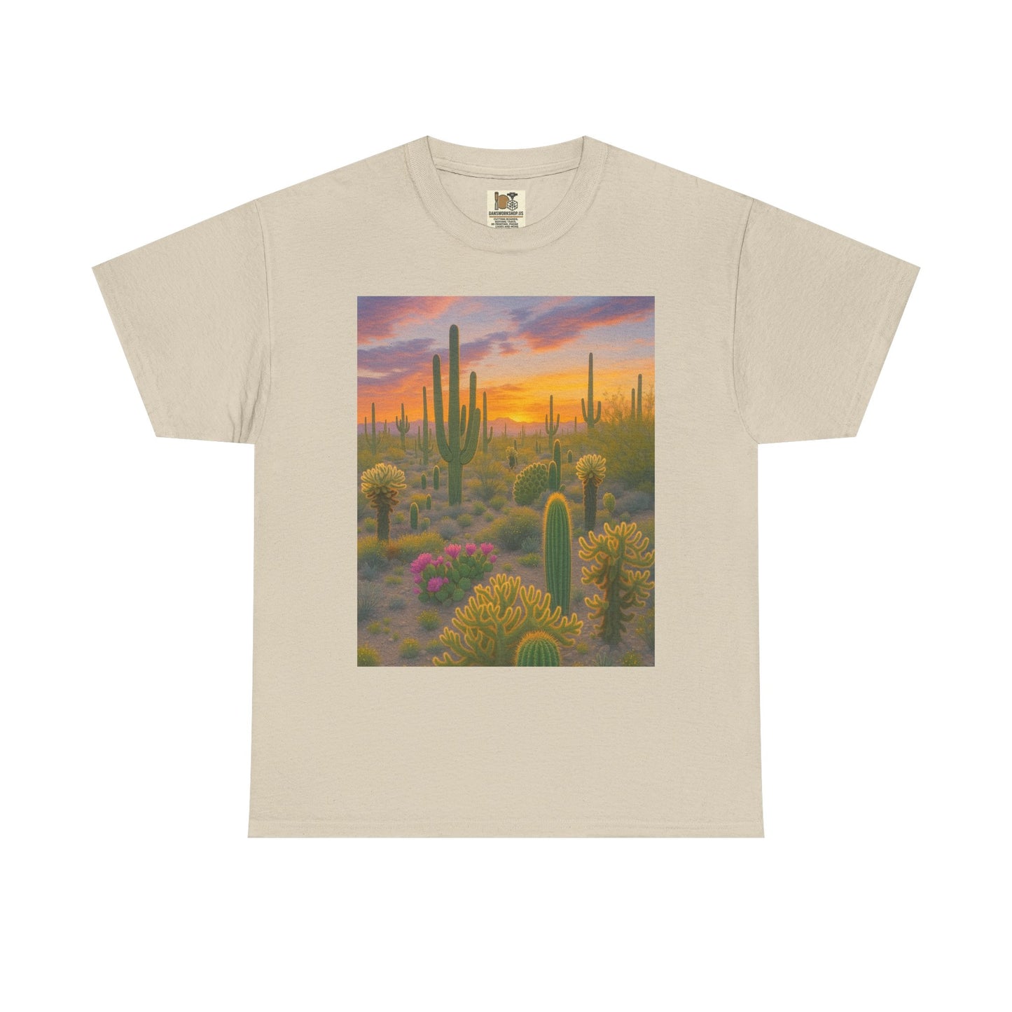 Desert Sunset Unisex Tee, Boho Style Shirt, Nature Lover Gift, Cactus [...]