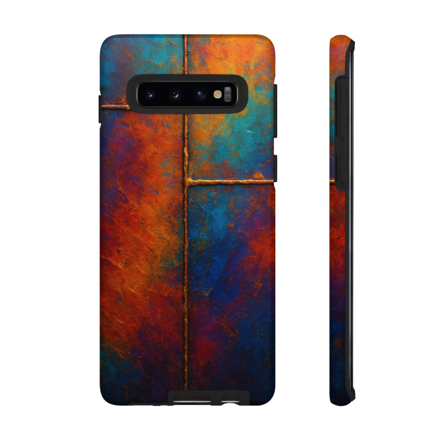 Vibrant Phone Case, Colorful Tough Case Cover, Artistic Phone Protector, Unique Smartphone Accessories, Gift for Tech Lovers