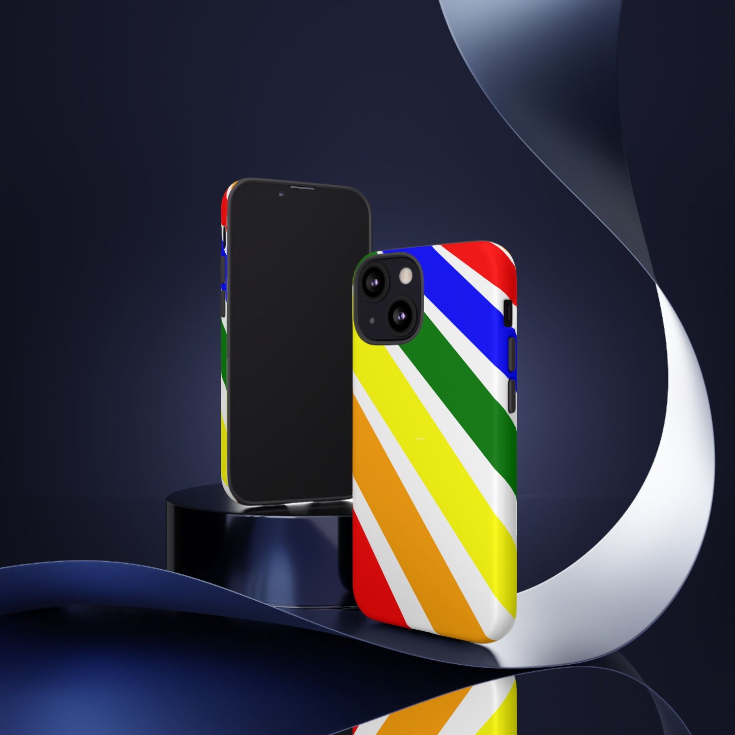 Vibrant Phone Case: Tough Cases, Colorful Phone Cover, Stylish Cell Phone Case, Unique Gift for Her/Him, Trendy Accessory, Summer Vibes