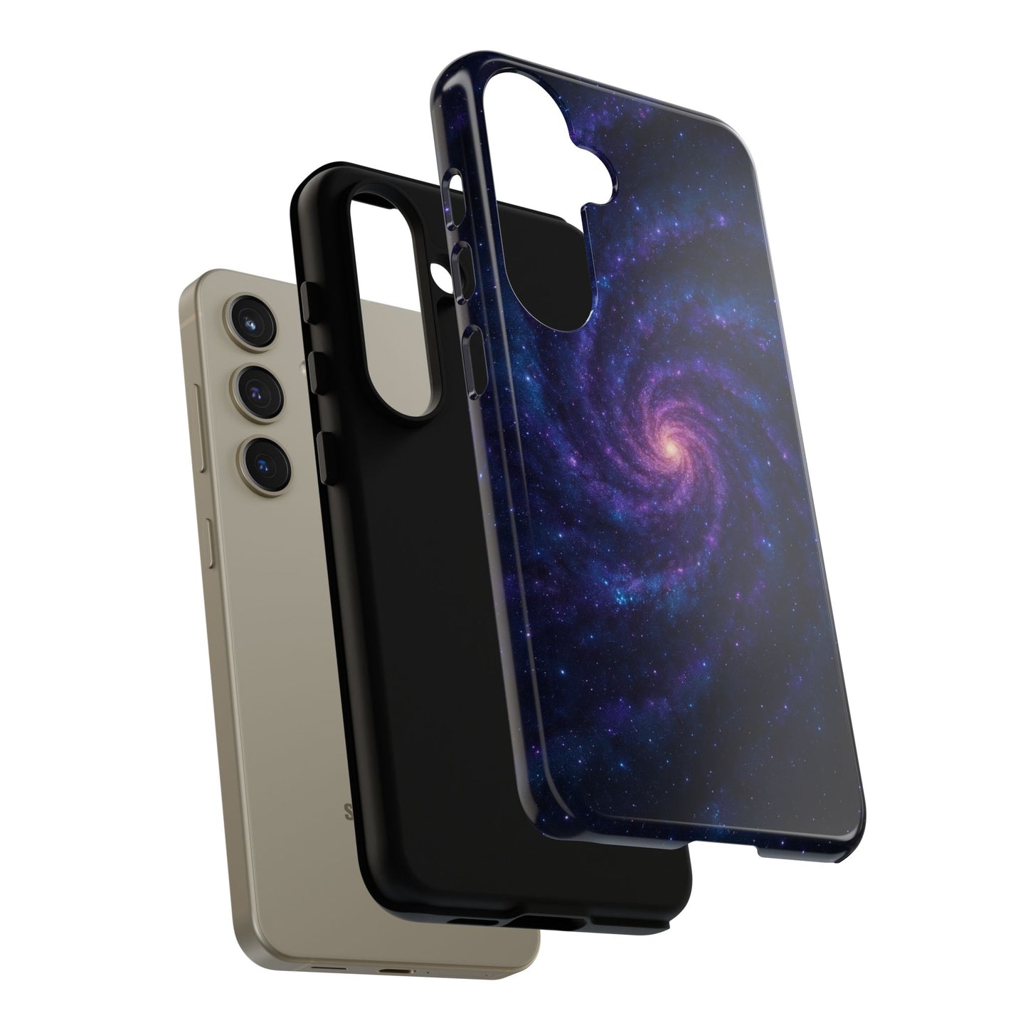 Galaxy Phone Case, Tough Phone Cover, Cosmic Phone Protection, Space Gift for Astronomers, Trendy Galaxy Design