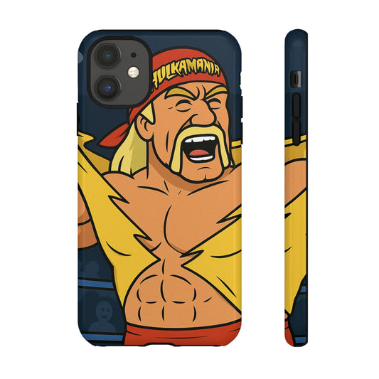 Wrestling Phone Case, Tough Cases, Vintage Style, Retro Gift for Fans, Hulk Hogan Inspired, Sporty Accessory, hulk hogan