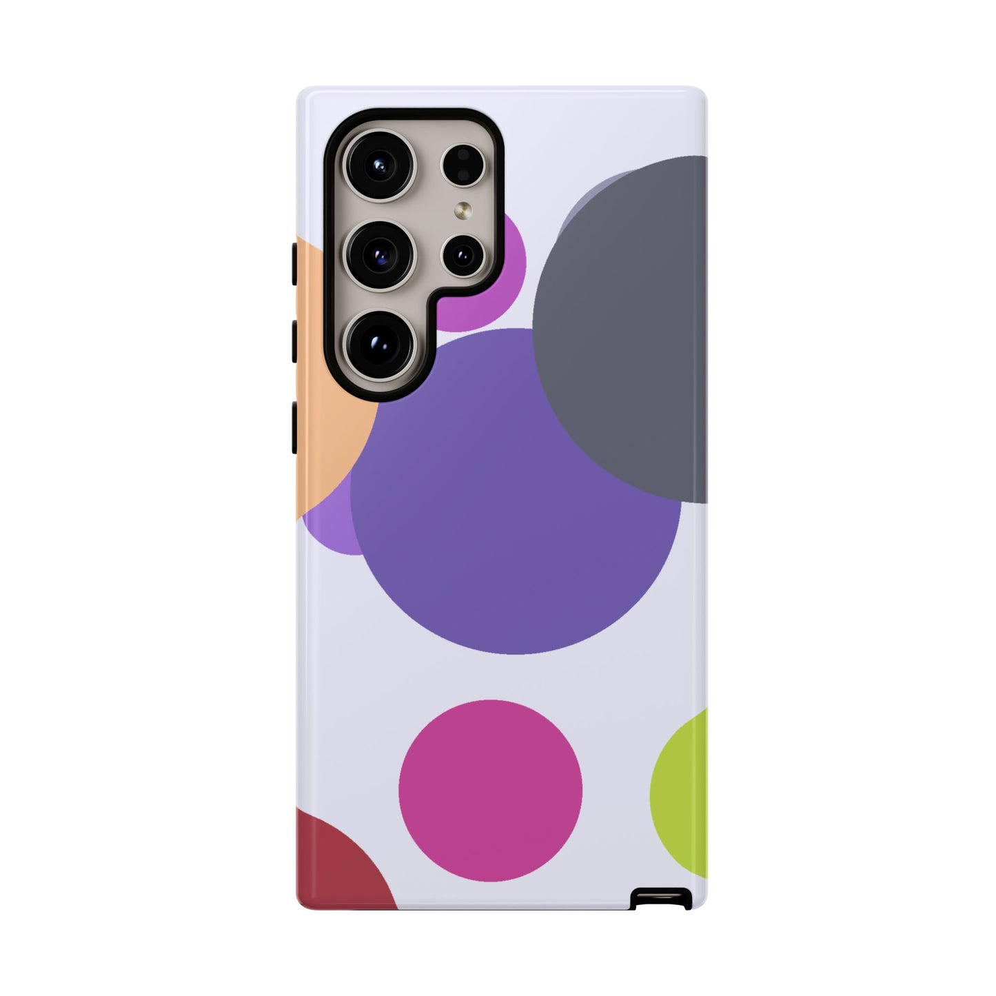 Colorful Geometric Phone Case, Bold Protective Cover for iPhone, Unique Gift for Trendy Teens, Fun Customizable Cases, Modern Design