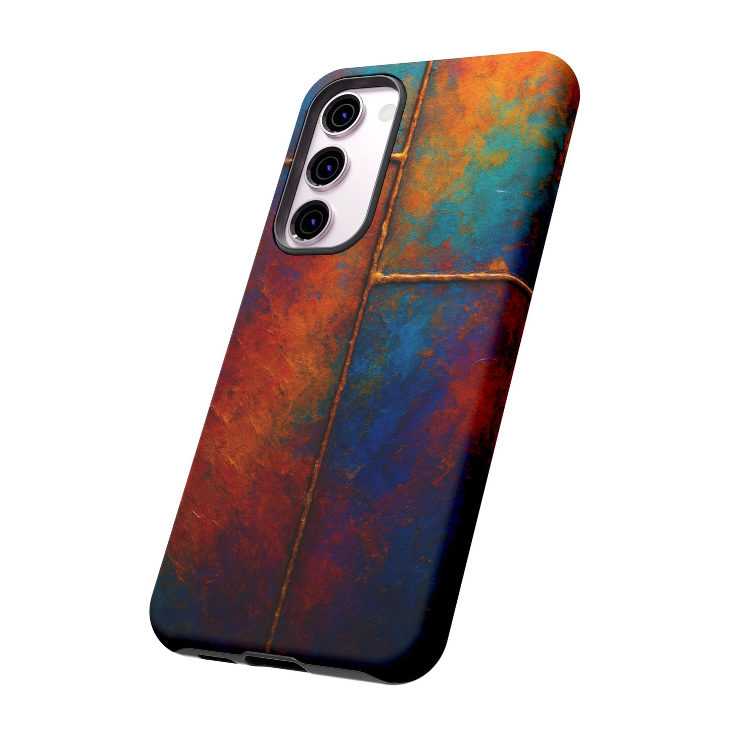 Vibrant Phone Case, Colorful Tough Case Cover, Artistic Phone Protector, Unique Smartphone Accessories, Gift for Tech Lovers