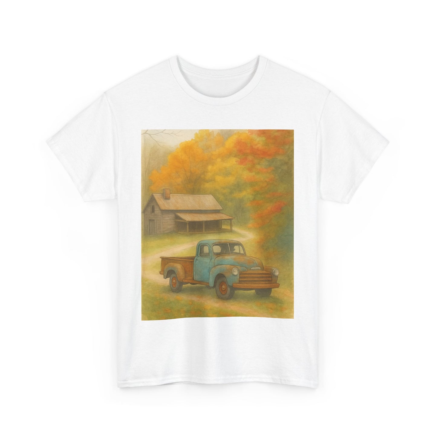 Autumn Vintage Truck Tee | Cozy Fall Apparel, Gift for Him, Harvest Style, [...]