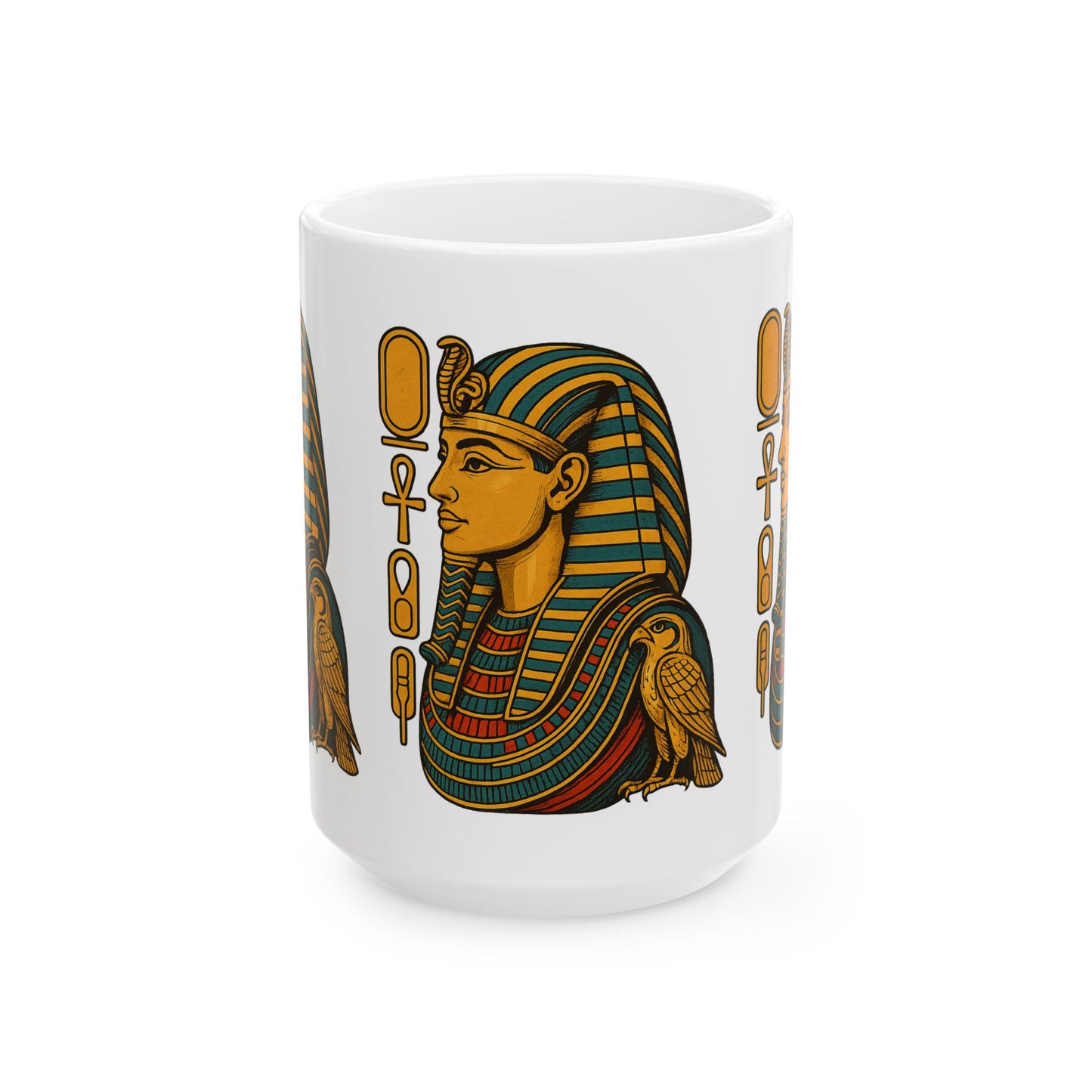Ancient Egypt-Inspired Ceramic Mug, Unique Gift for History Lovers, Decorative Coffee Cup for Home or Office, Perfect for Birthdays, [...]