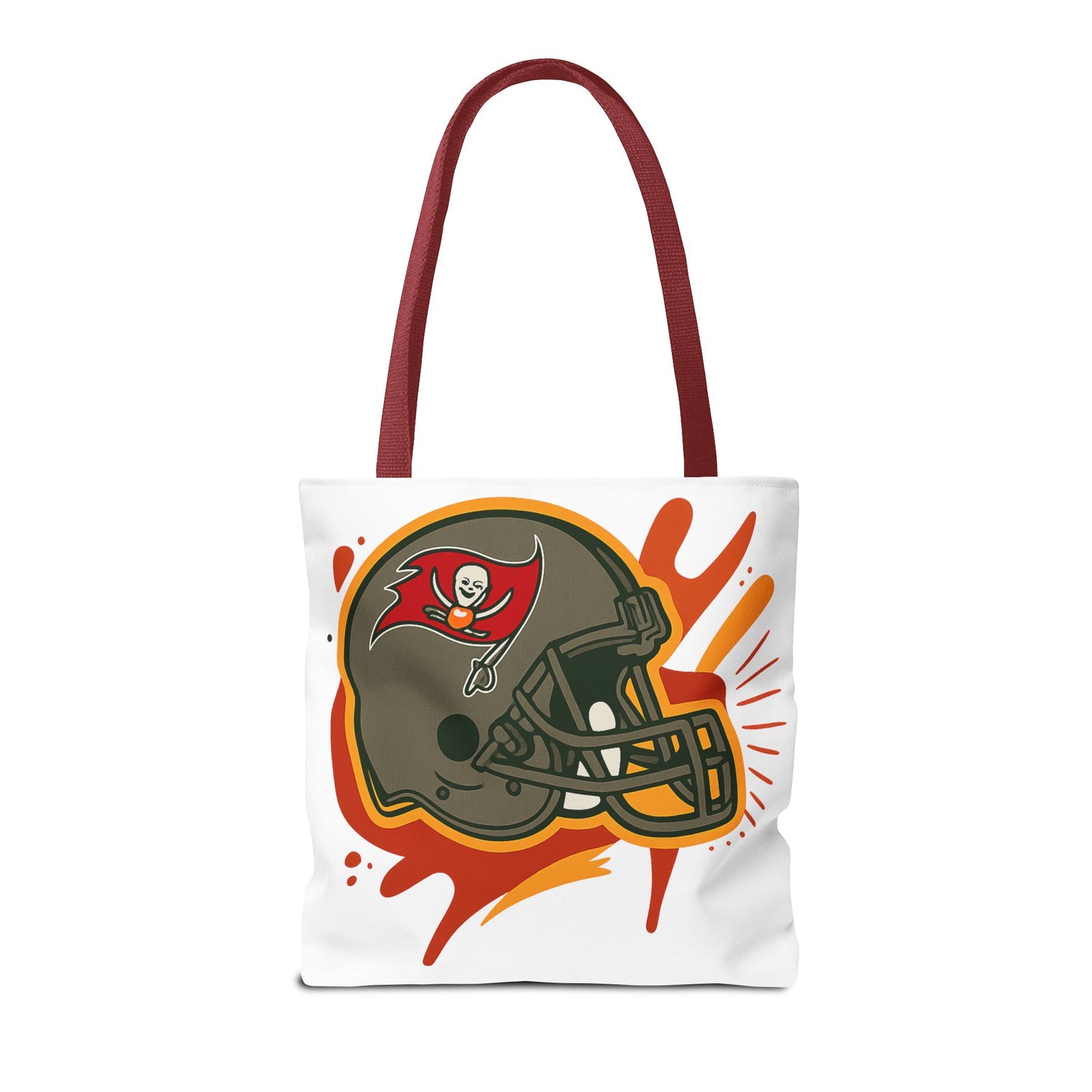 Tote Bag with Bold Football Design, Sports Tote, Game Day Bag, NFL Fan Gift, Personalized Beach Bag, Unique Shopping Tote