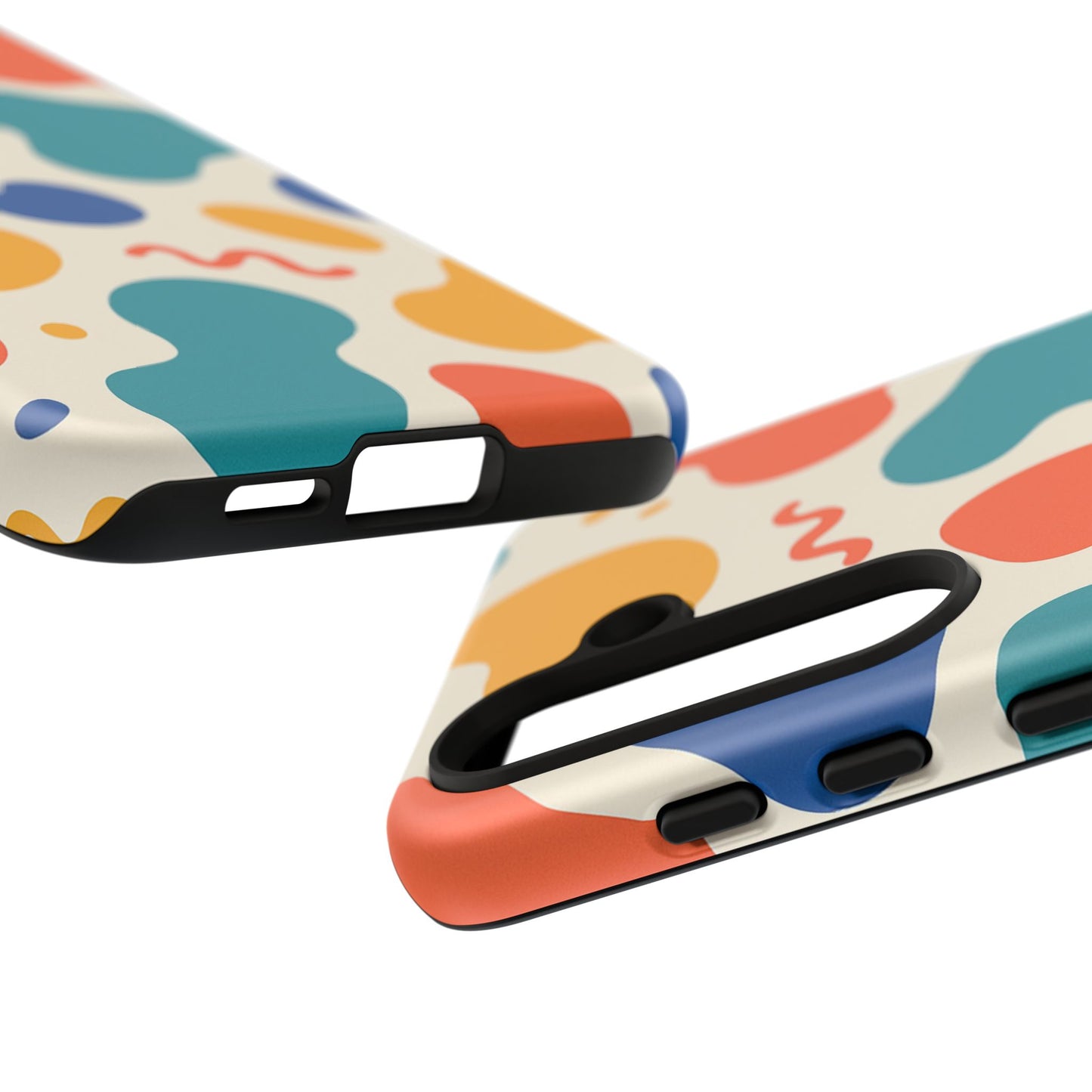 Colorful Phone Case with Abstract Design, Stylish Phone Cover, Trendy Tech Accessory for Her, Unique Gift Idea, Fun Patterned Case