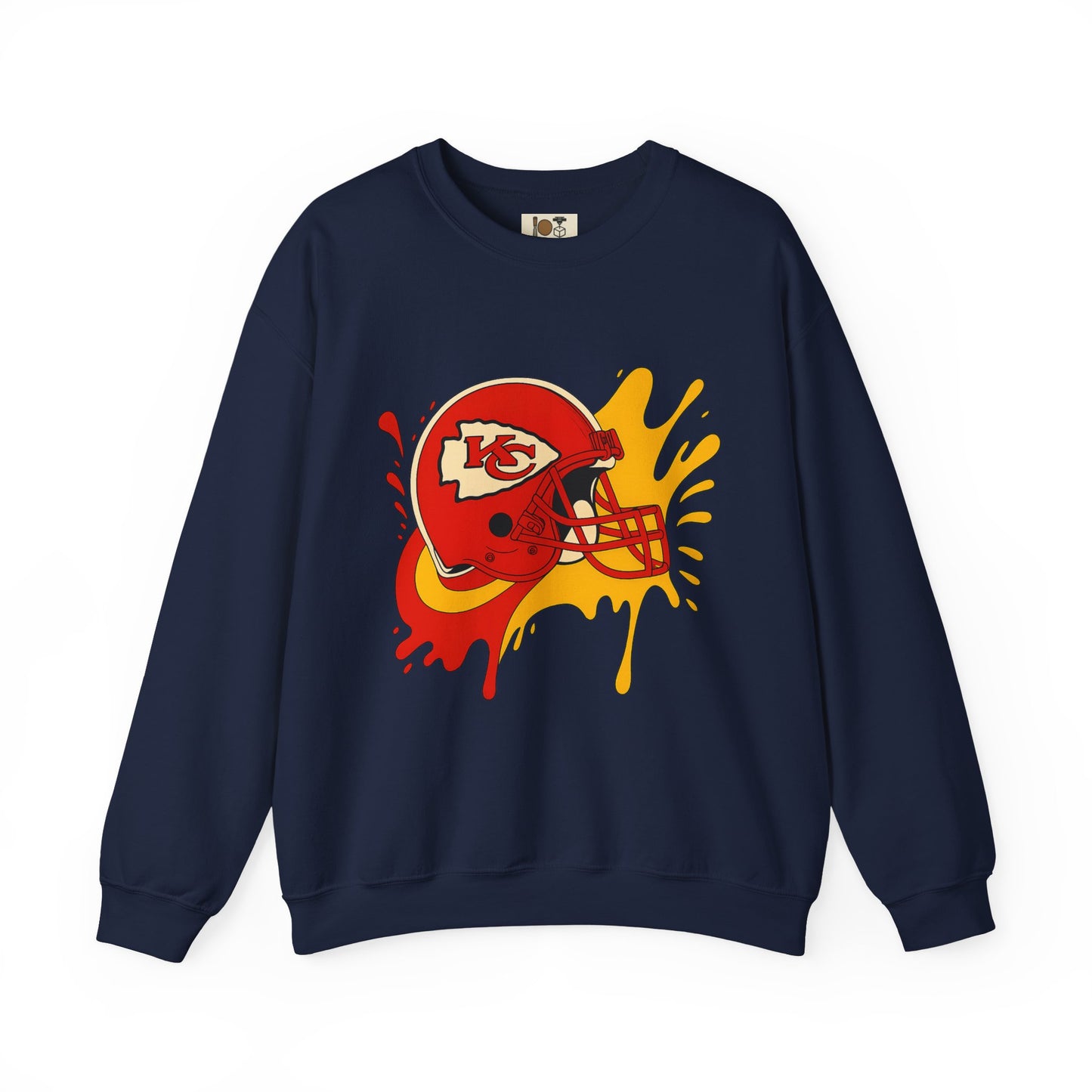 Kansas City Football Sweatshirt, Cozy Game Day Crewneck, Unisex Sportswear, Perfect for Football Fans, Team Spirit Apparel, Holiday Gift