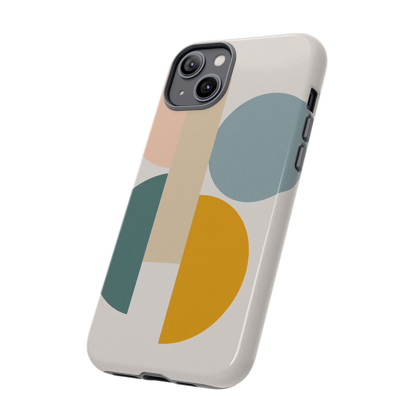 Minimalist Geometric Phone Case, Stylish Protective Cover for Phones, Modern Design, Gift for Him/Her, Trendy Tech Accessory