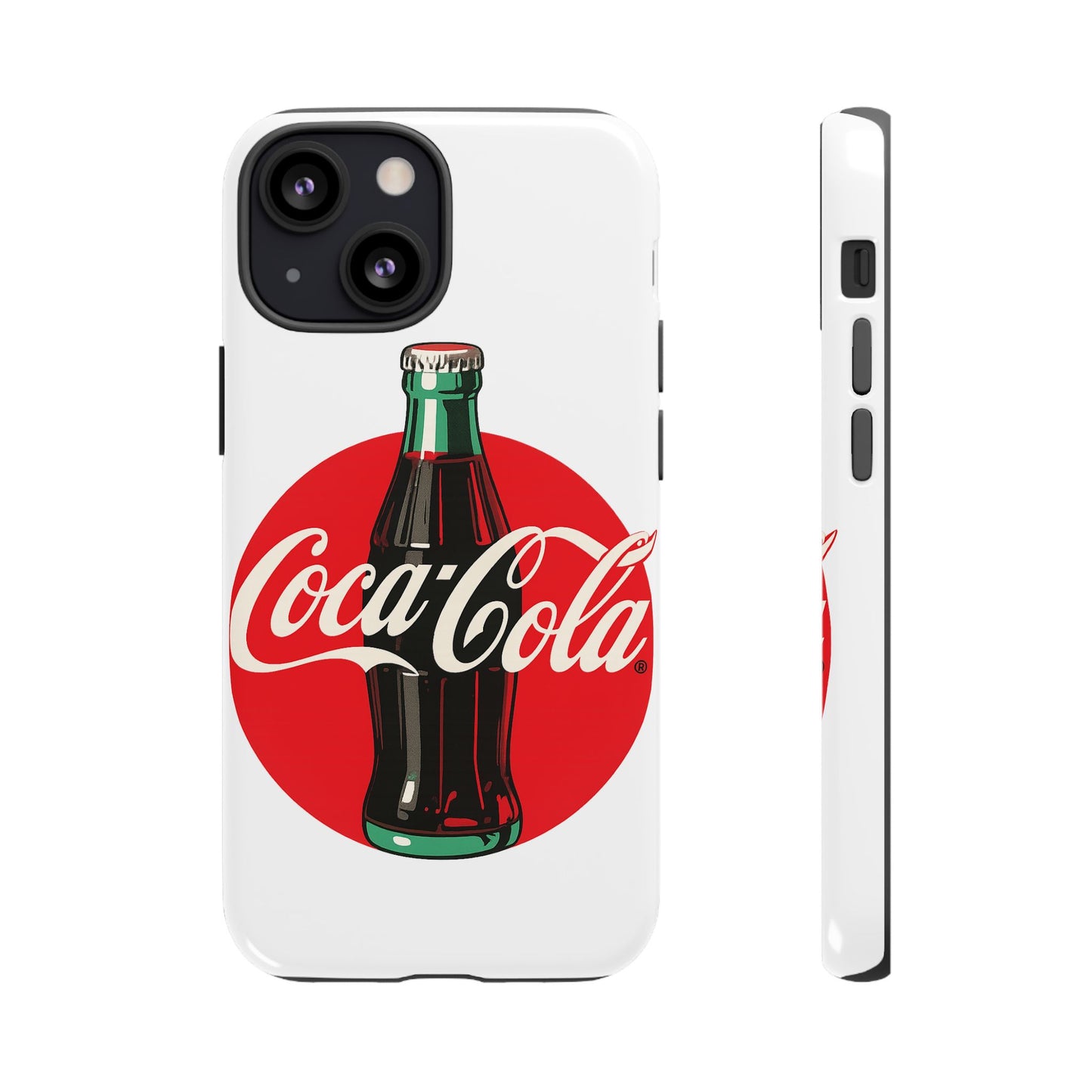 Coca-Cola Tough Phone Cases, Vintage Soda Drink, Retro Style, Unique Gift, Phone Accessories, Summer Vibes