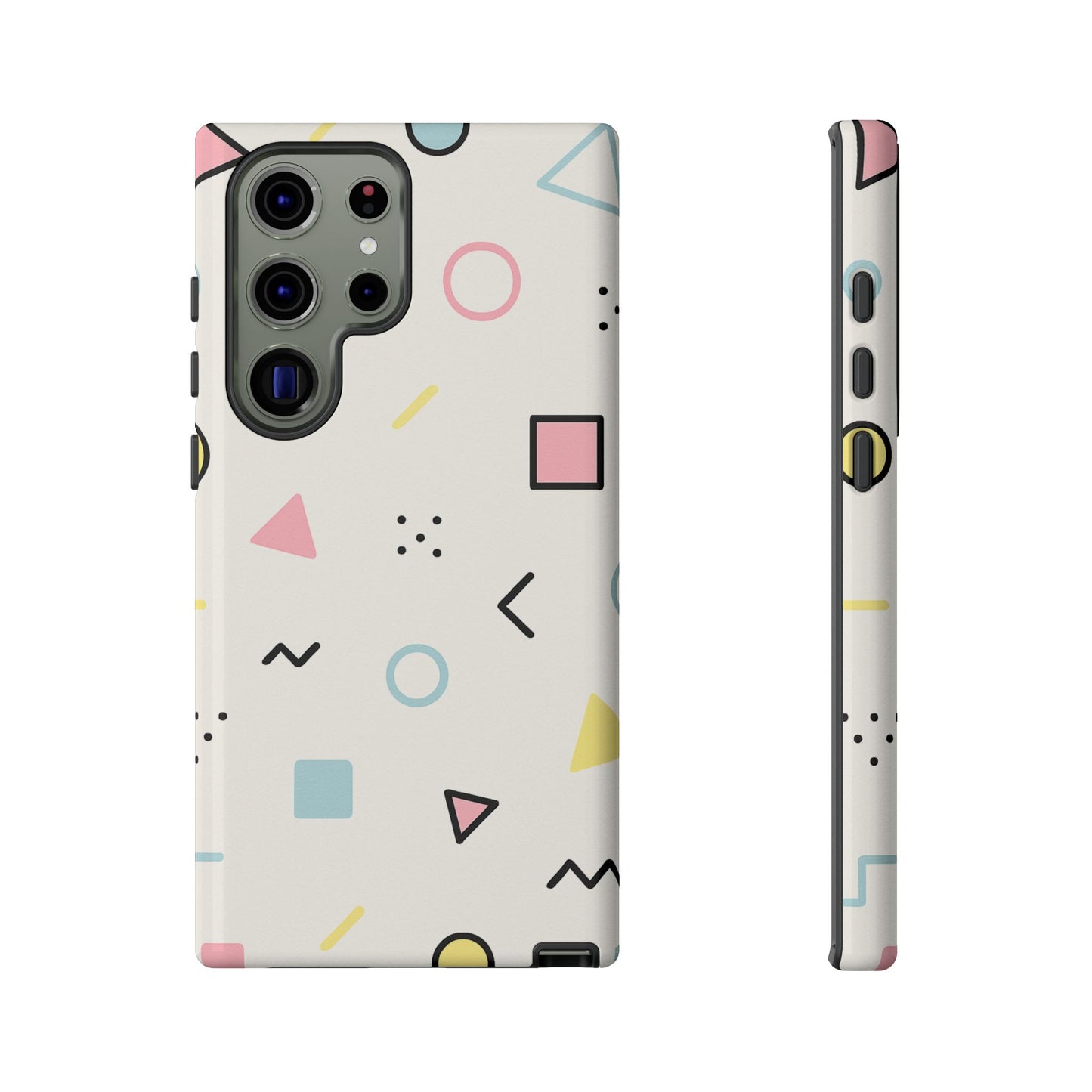 Geometric Phone Case - Stylish Tough Cases for Trendsetters, Unique Phone Covers, Modern Accessories, Gift Ideas for Her