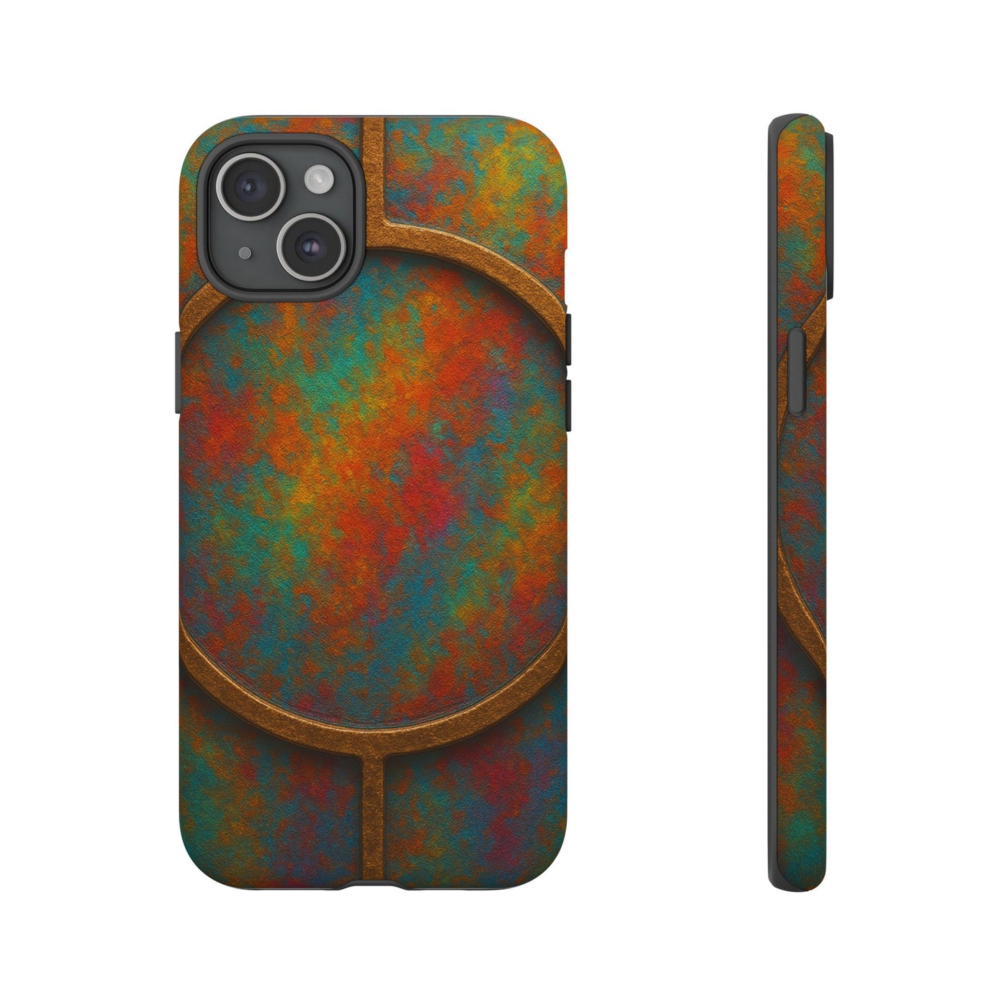 Colorful Tough Phone Case, Durable Cell Cover, Vibrant Protection Case, Unique Tech Accessory, Great Gift for Phone Lovers