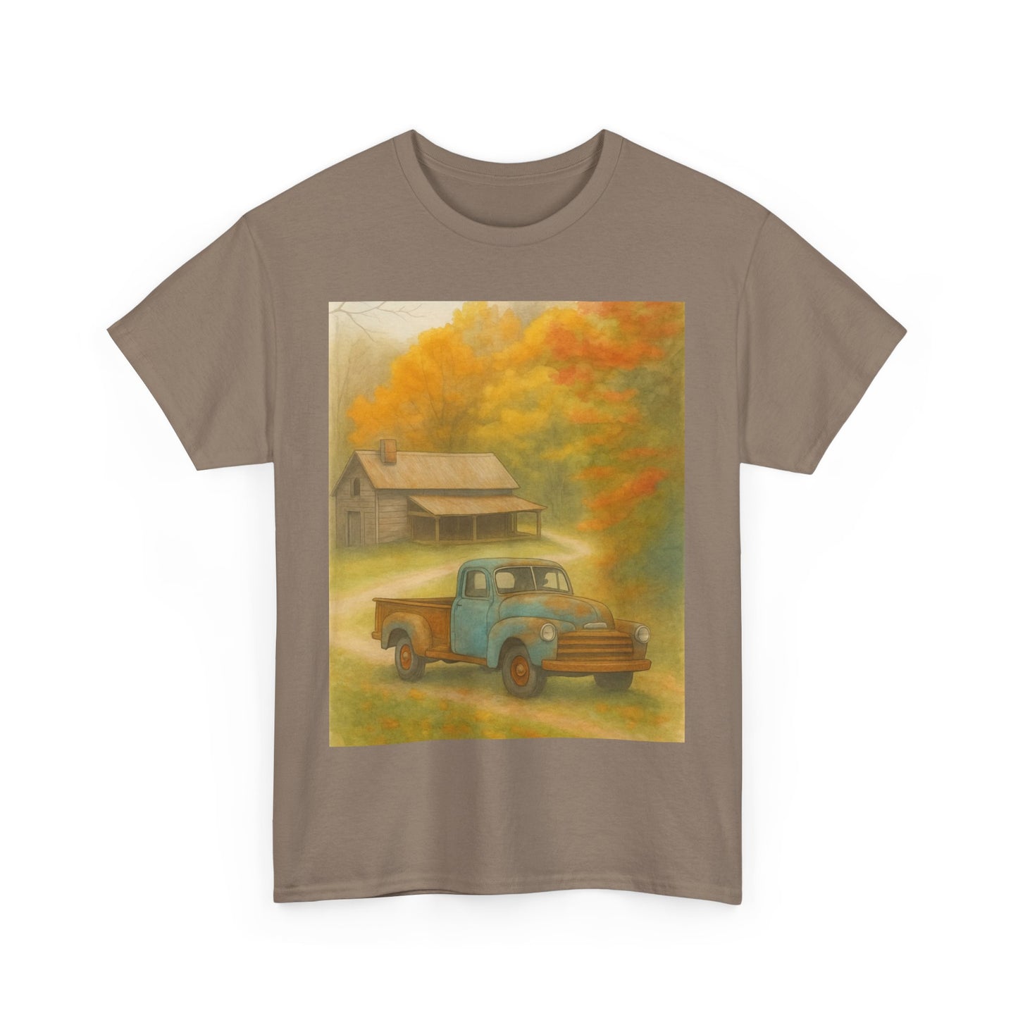 Autumn Vintage Truck Tee | Cozy Fall Apparel, Gift for Him, Harvest Style, [...]